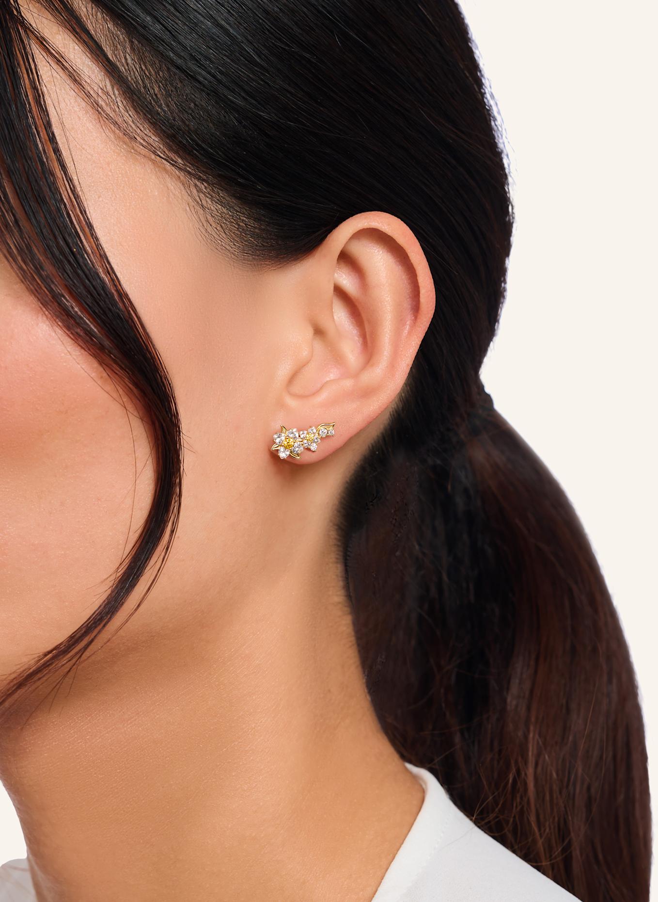THOMAS SABO Ohrstecker: GOLD/ GELB/ WEISS