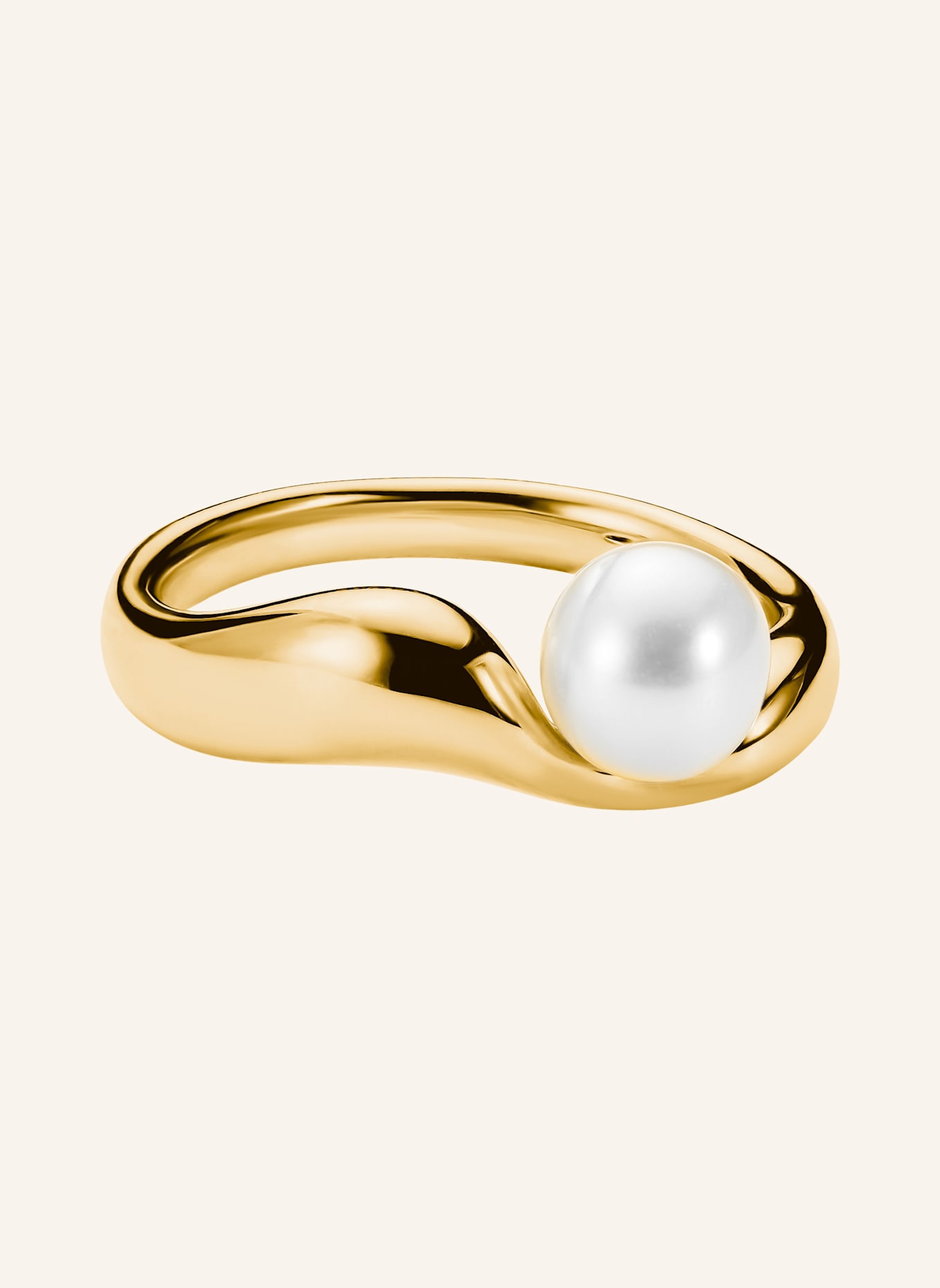 THOMAS SABO Ring: GOLD/ WEISS