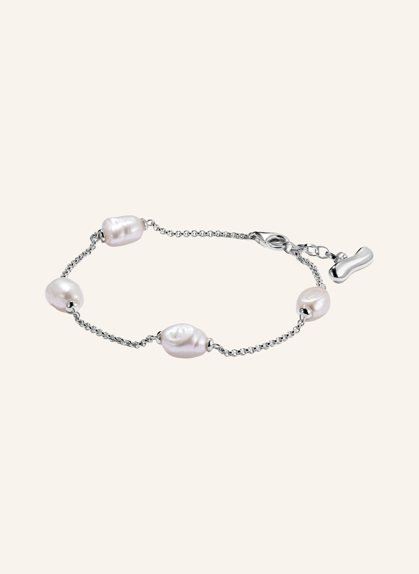 THOMAS SABO Armband: SILBER/ WEISS
