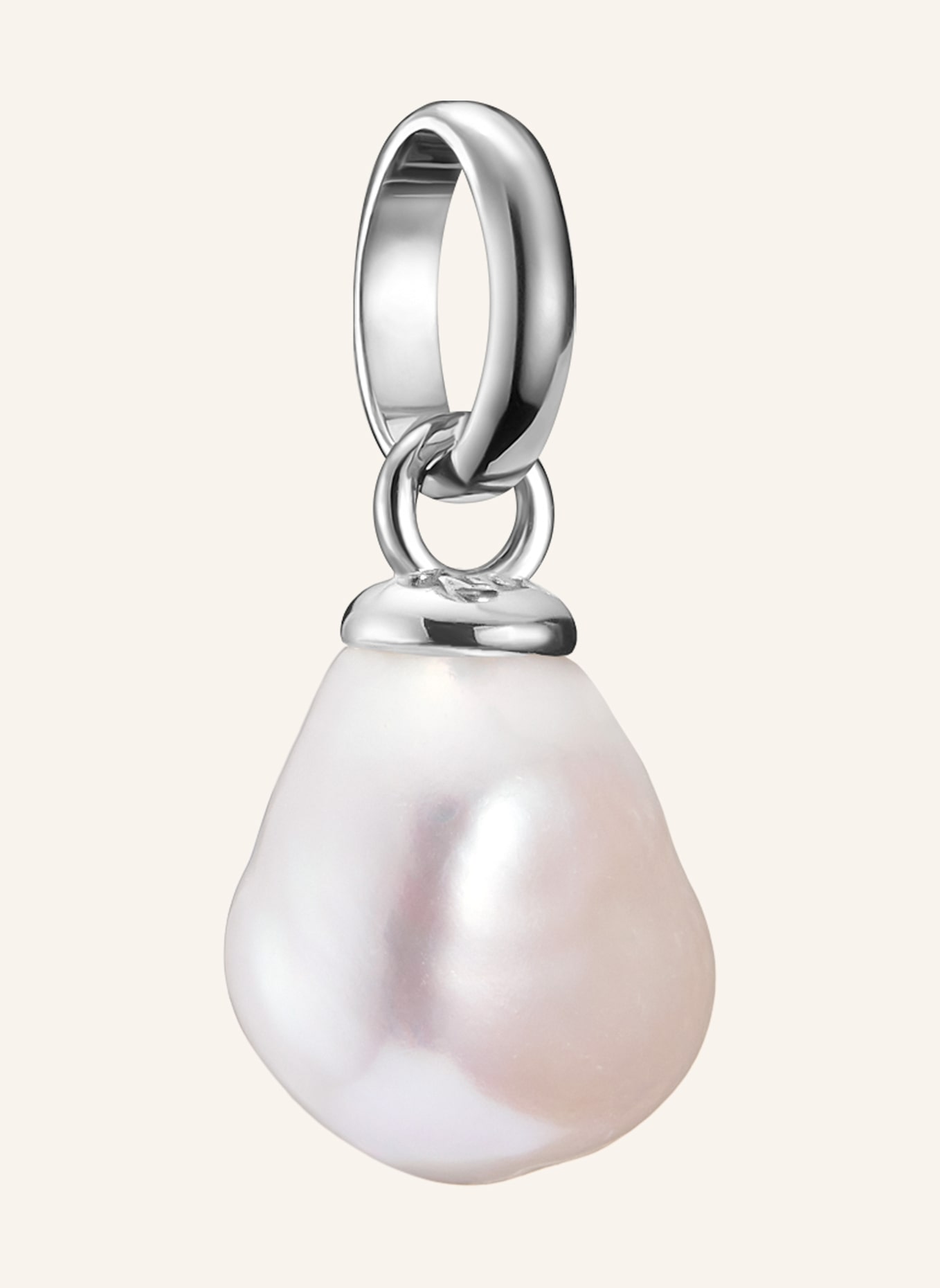 THOMAS SABO Charm-Anhänger: SILBER/ WEISS