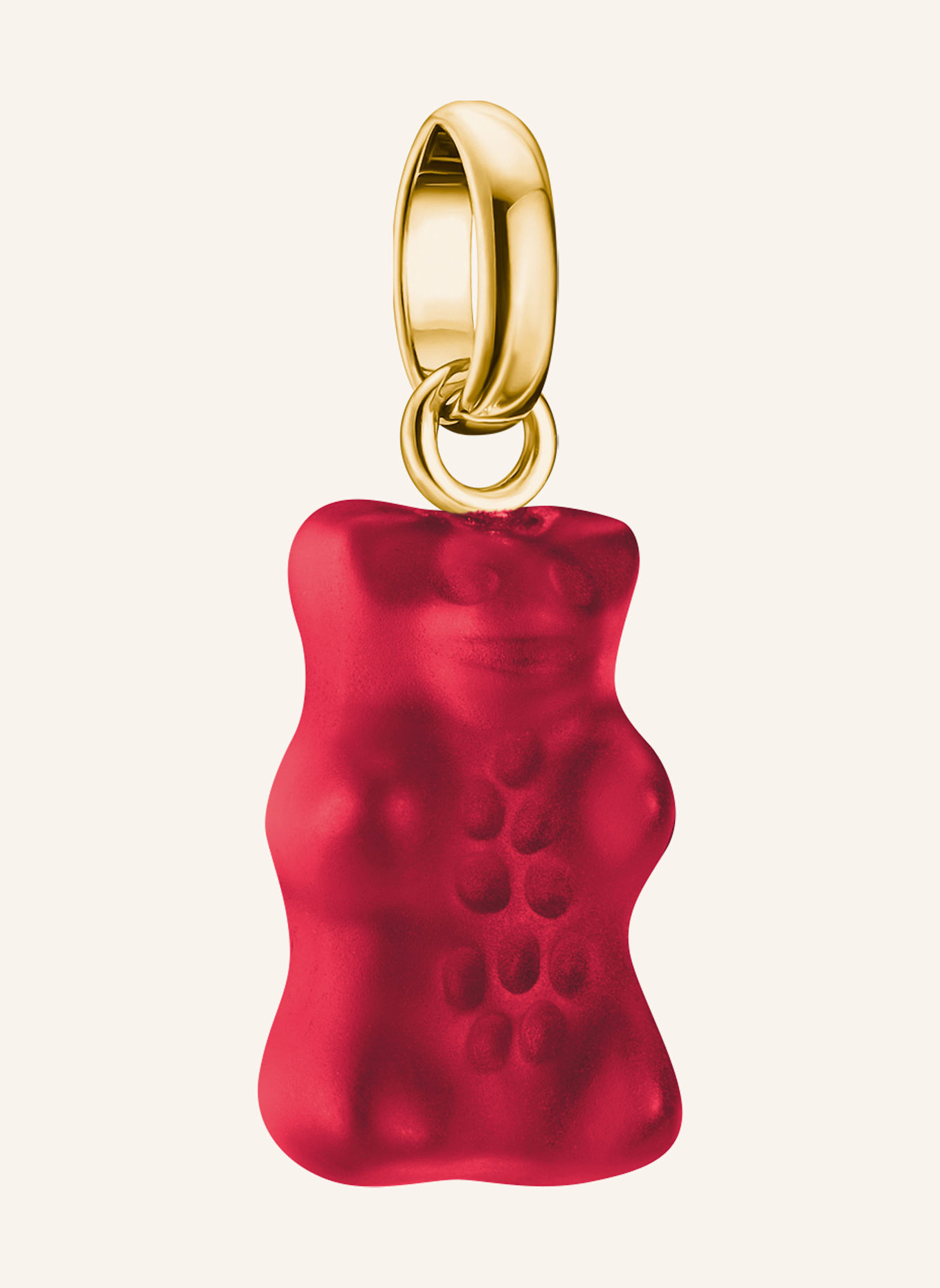 THOMAS SABO Charm-Anhänger: GOLD/ ROT