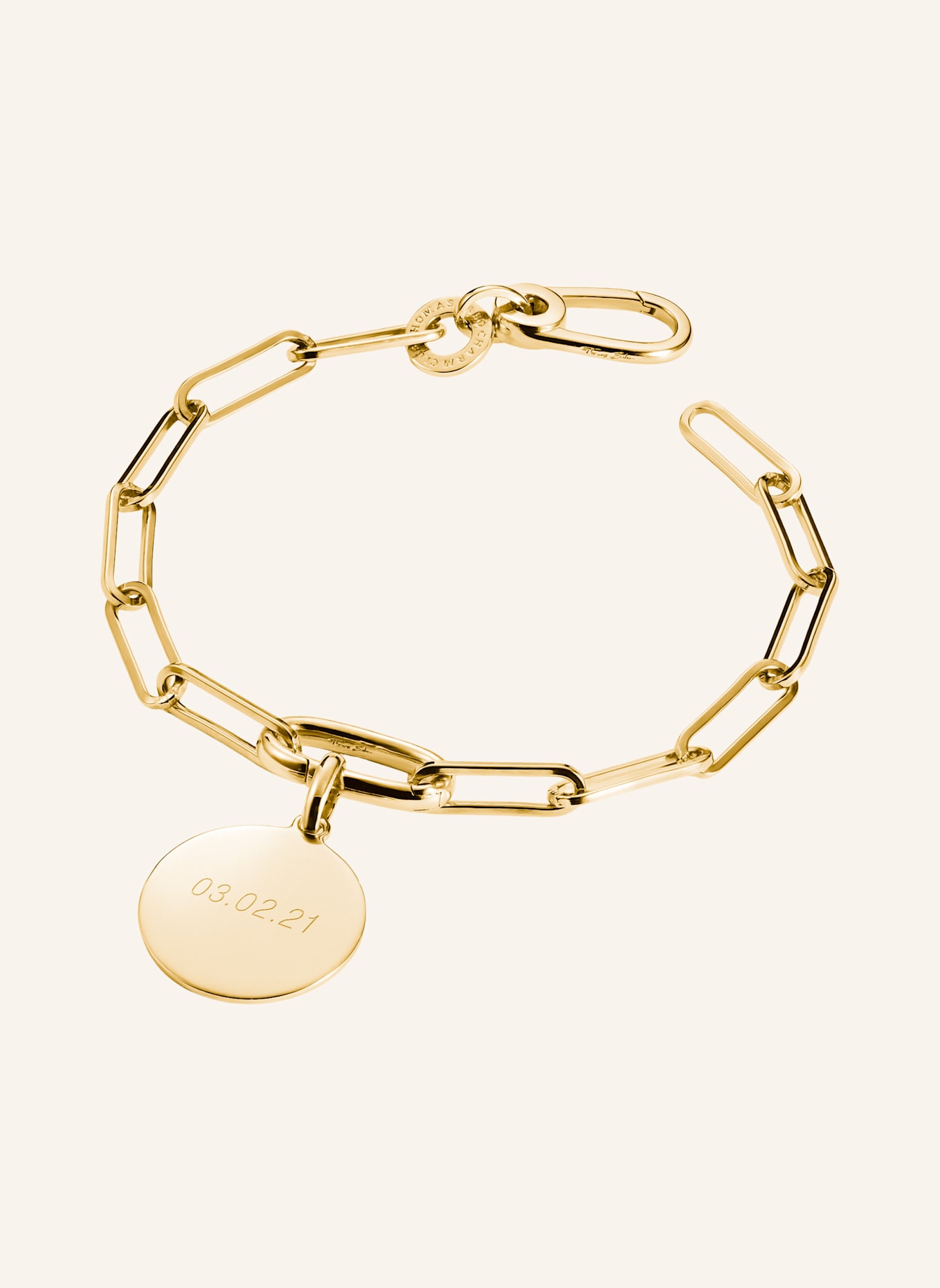 THOMAS SABO Charm-Armband: GOLD