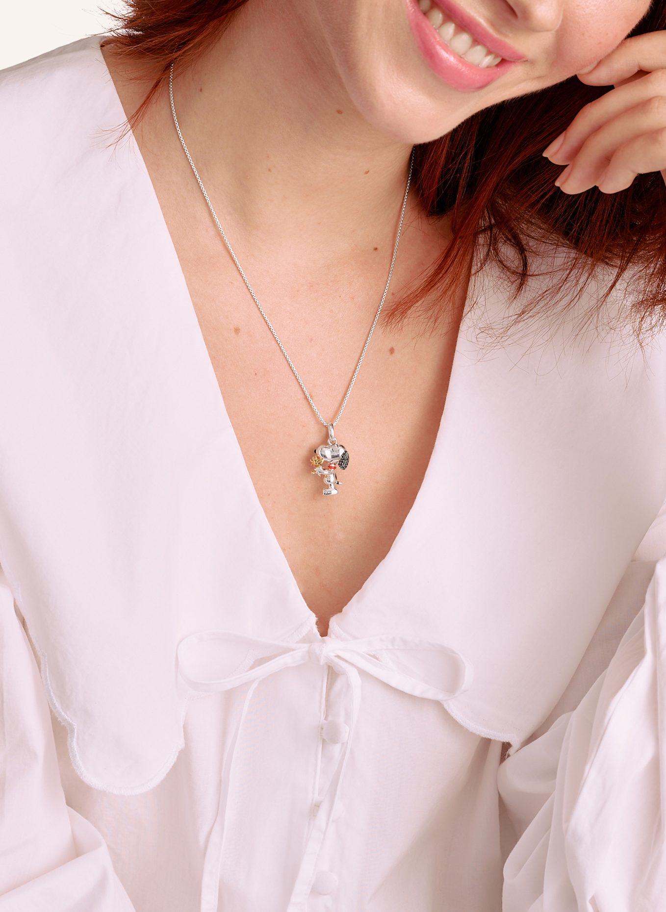 THOMAS SABO Kette: GOLD/ SCHWARZ/ ROT