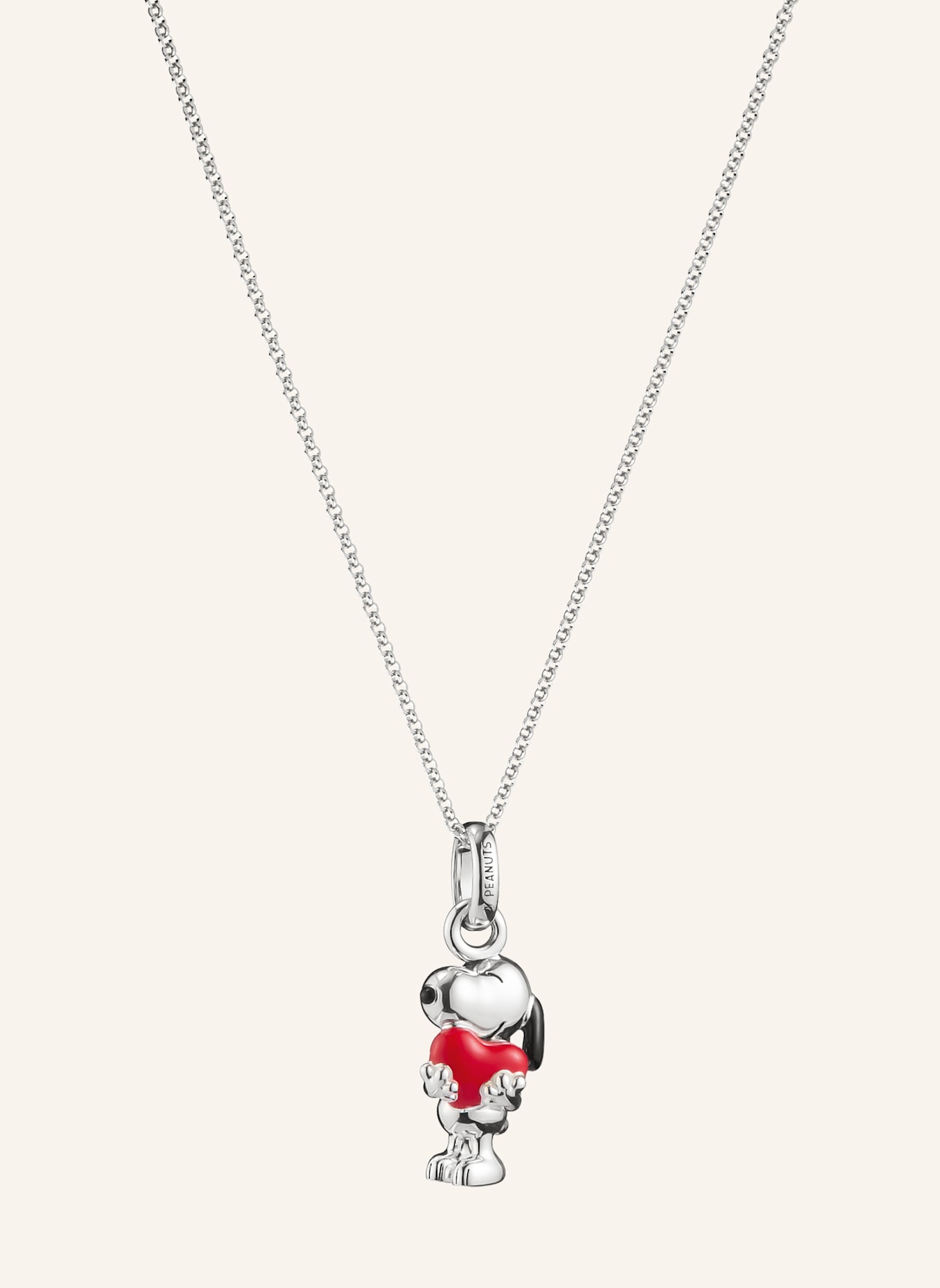 THOMAS SABO Kette: SILBER/ SCHWARZ/ ROT