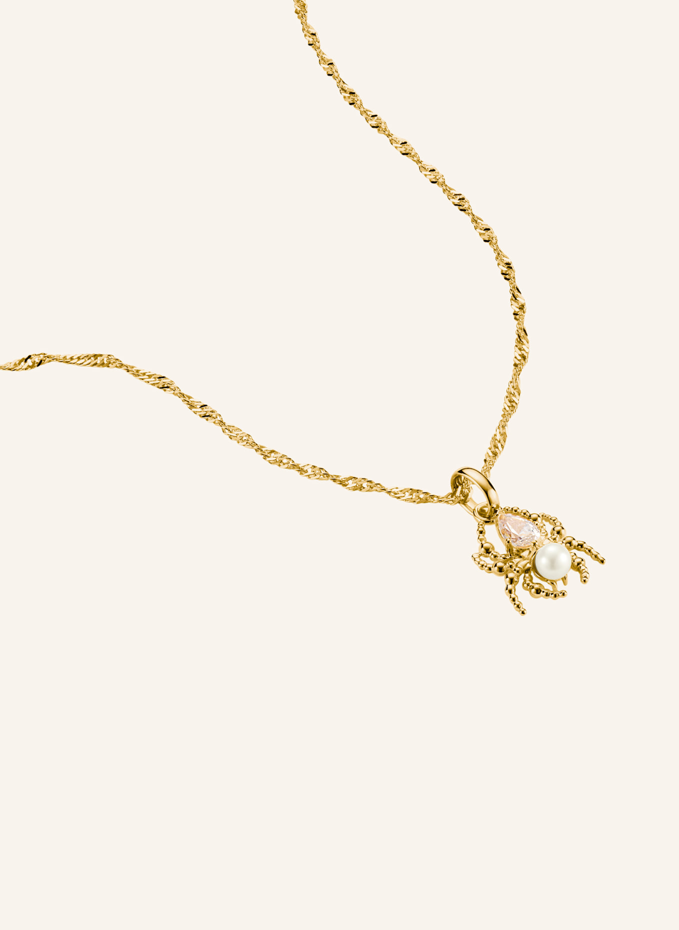 THOMAS SABO Kette: GOLD/ WEISS