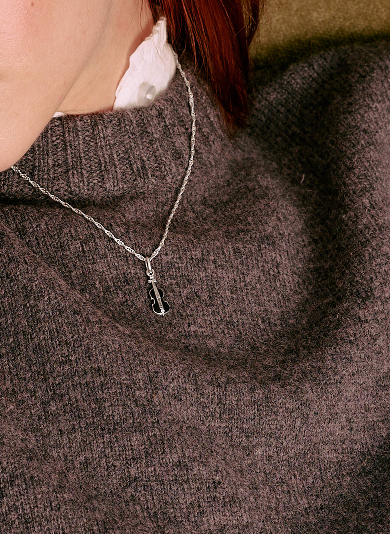 THOMAS SABO Kette: SILBER/ SCHWARZ/ WEISS