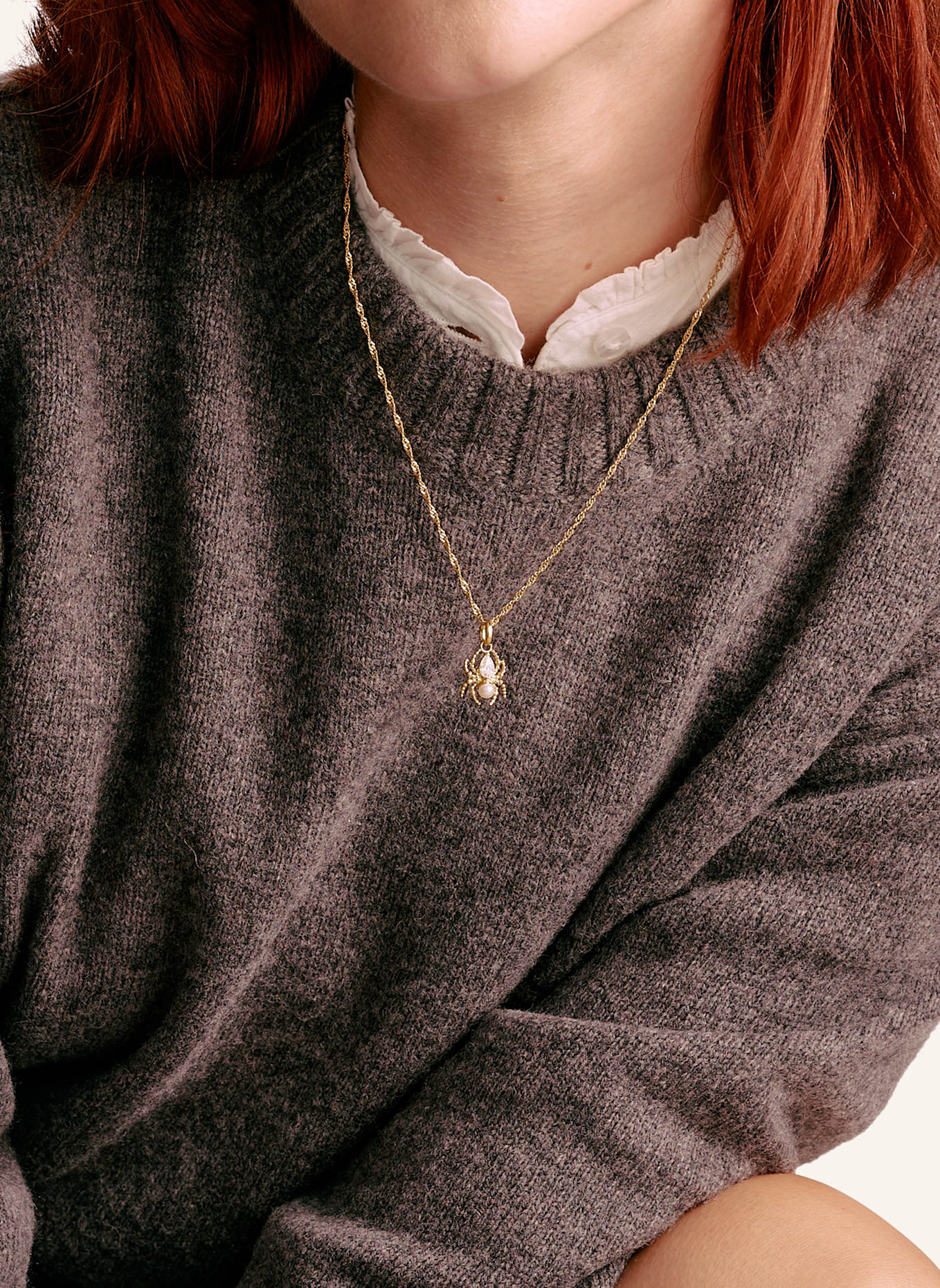 THOMAS SABO Kette: GOLD/ WEISS