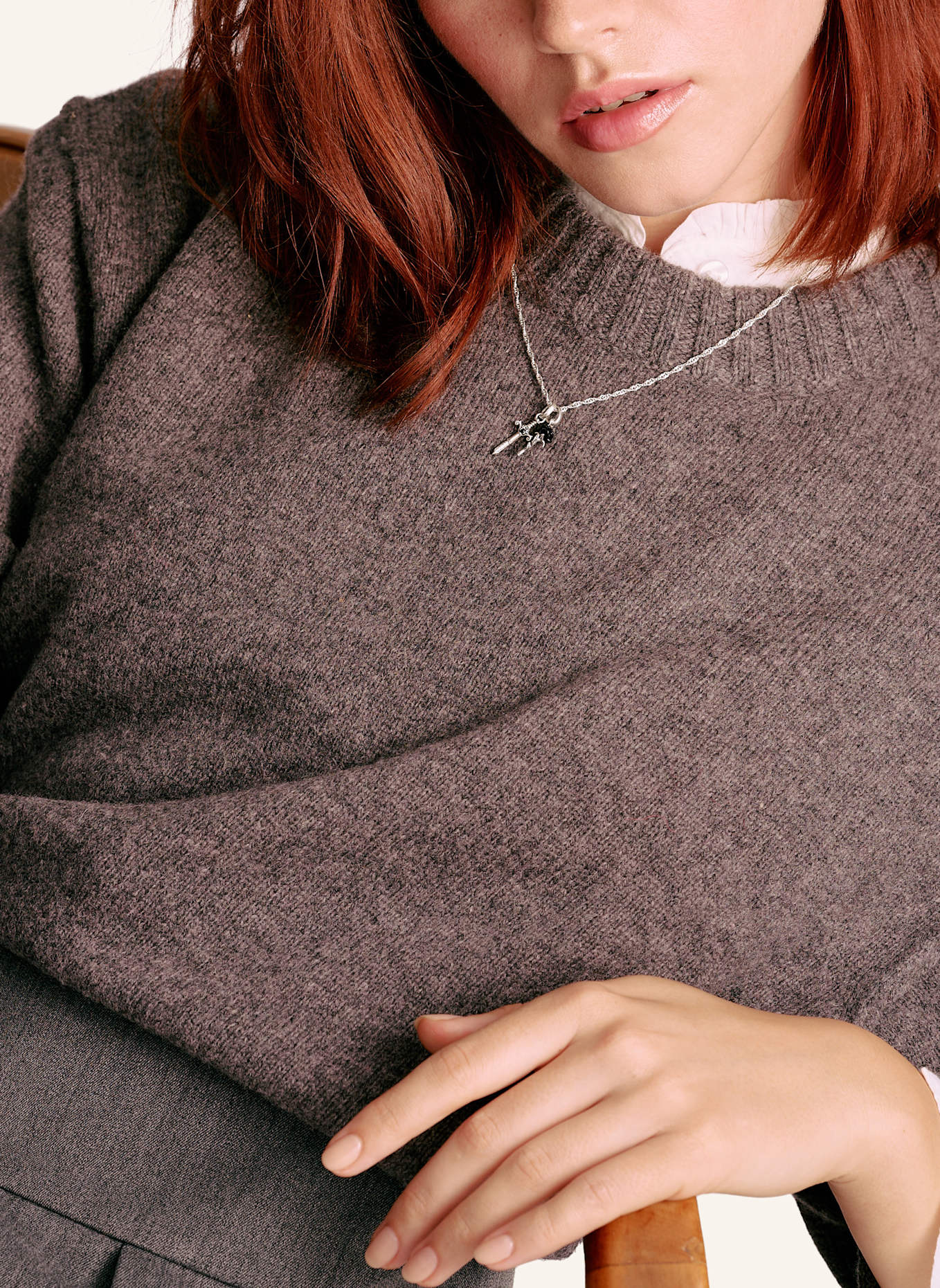 THOMAS SABO Kette: SILBER/ SCHWARZ/ WEISS