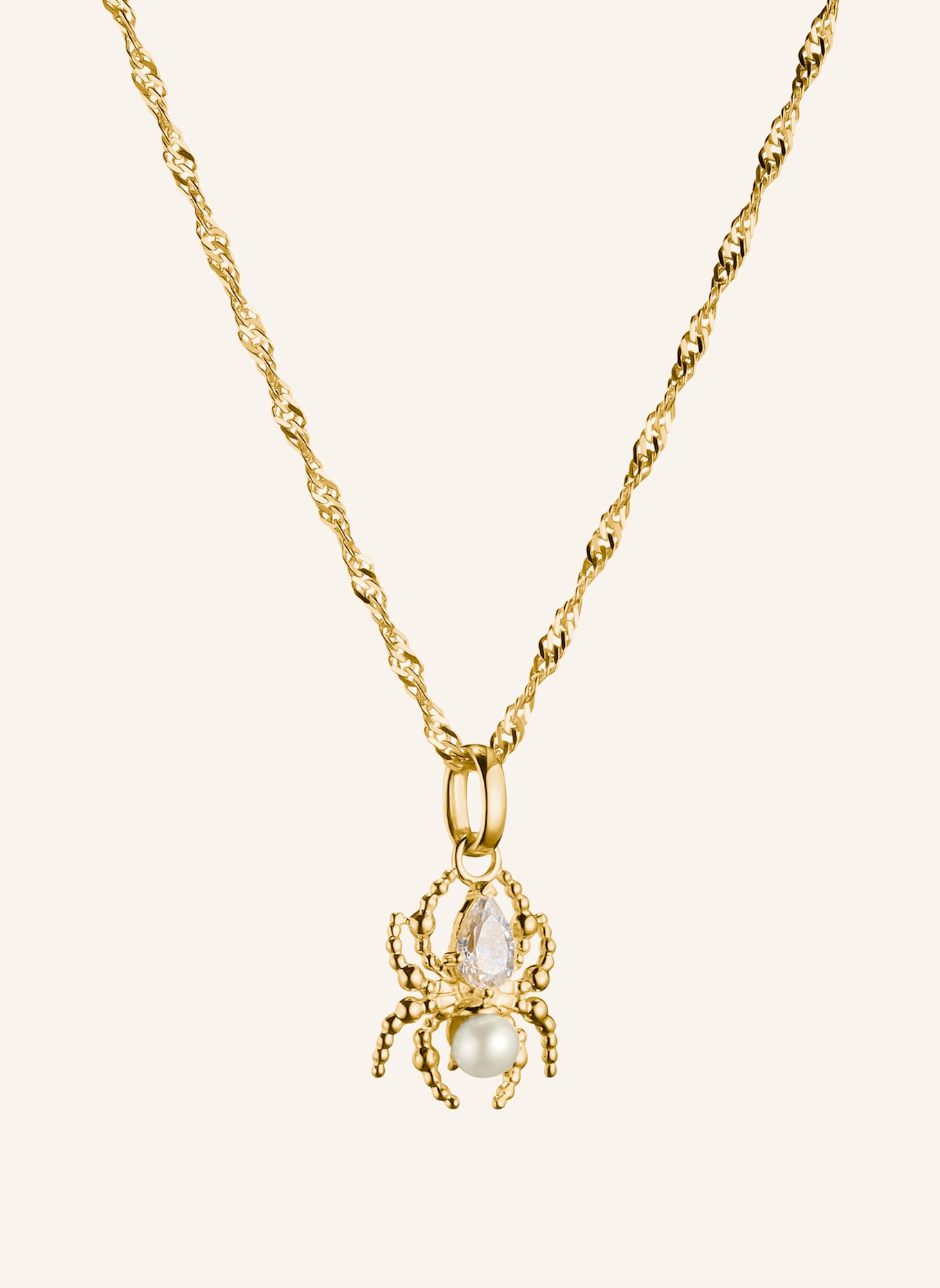 THOMAS SABO Kette: GOLD/ WEISS