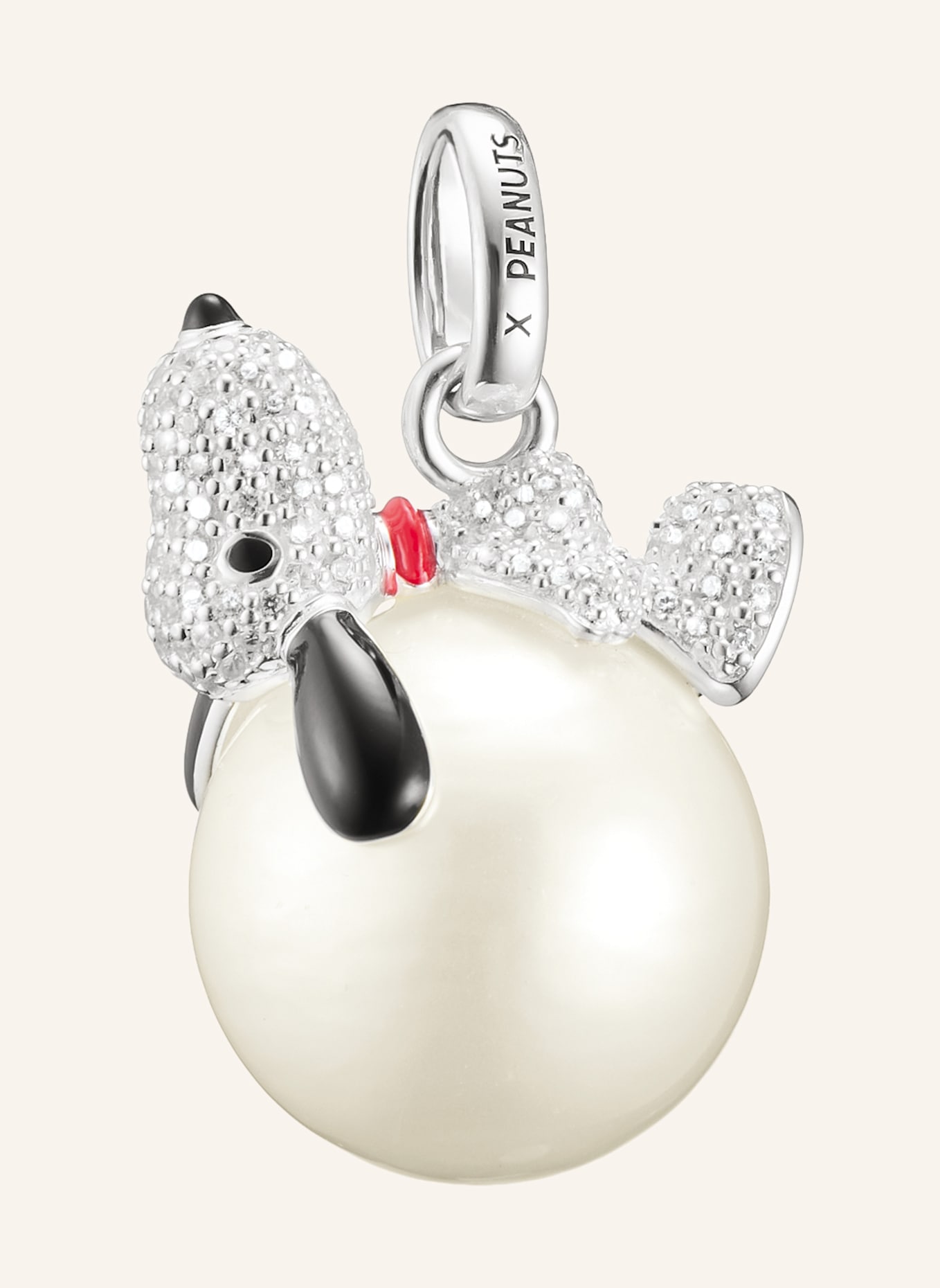 THOMAS SABO Anhänger: SILBER/ WEISS/ SCHWARZ/ ROT