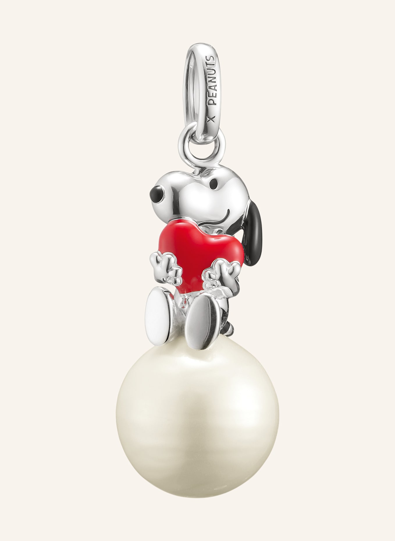 THOMAS SABO Anhänger: SILBER/ WEISS/ SCHWARZ/ ROT