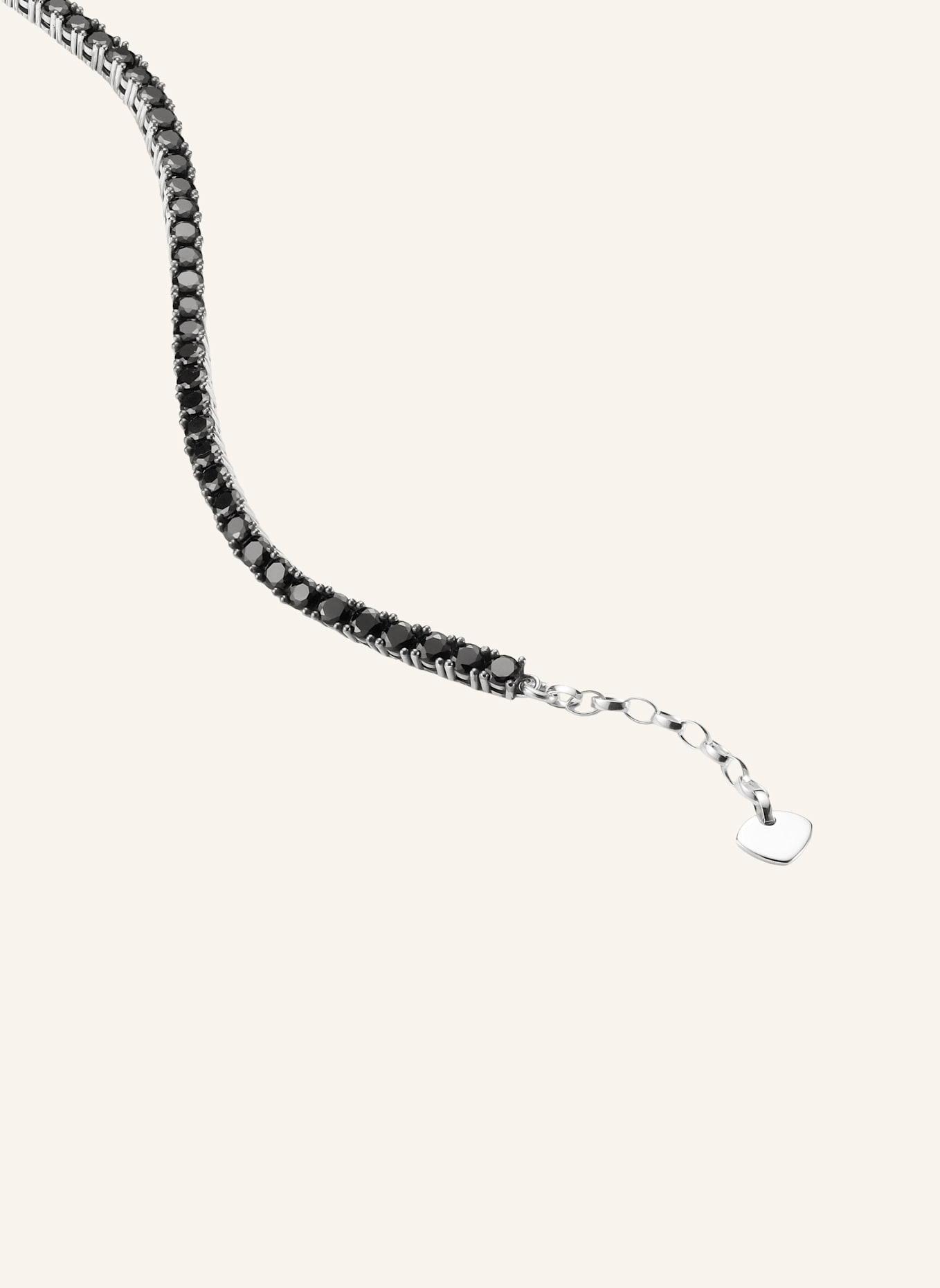 THOMAS SABO Armband: SILBER/ SCHWARZ