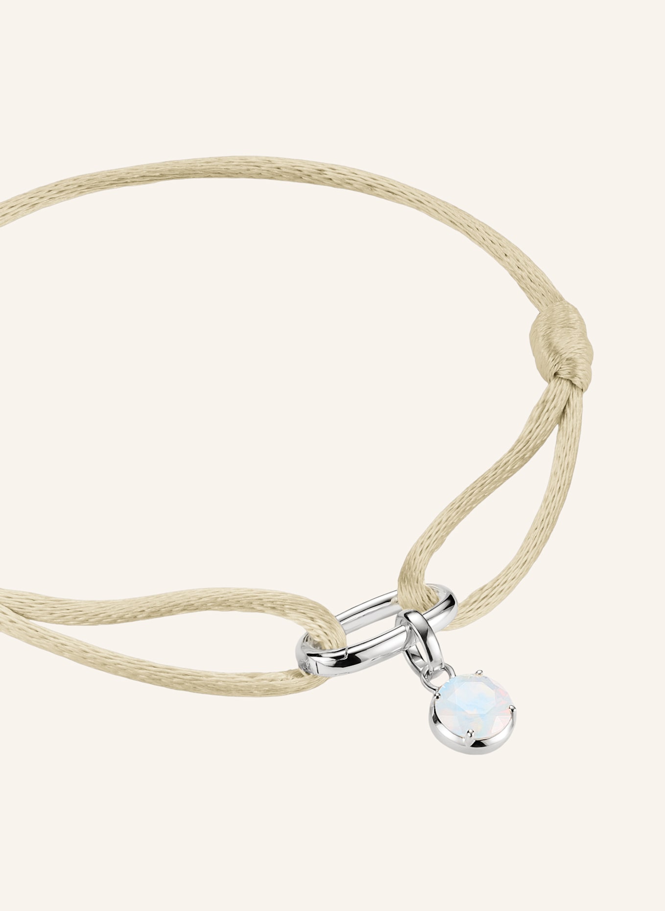 THOMAS SABO Armband: SILBER/ BEIGE