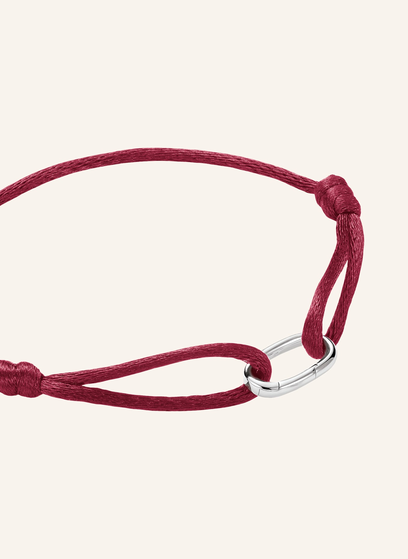 THOMAS SABO Armband: SILBER/ ROT