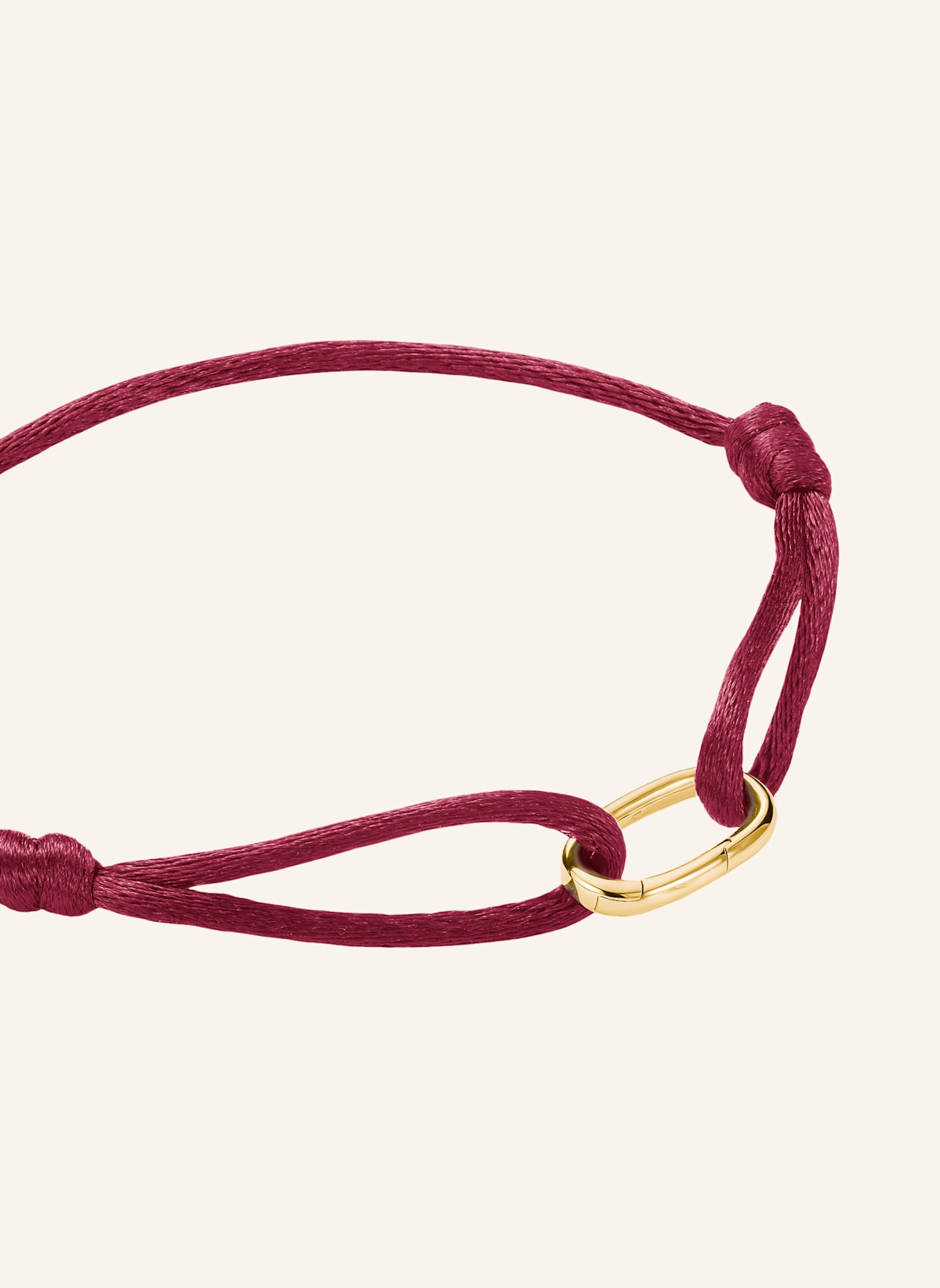 THOMAS SABO Armband: GOLD/ ROT