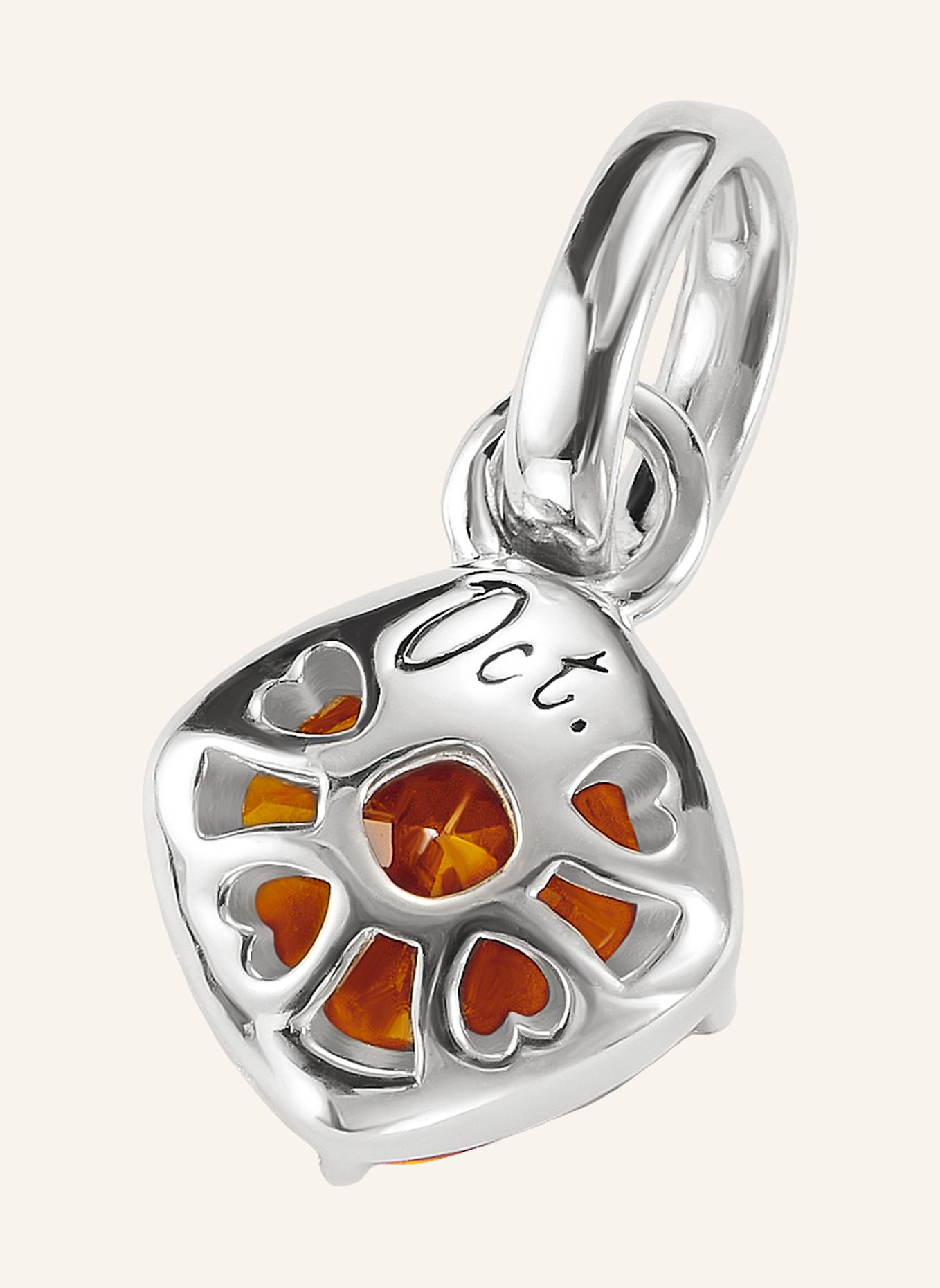 THOMAS SABO Charm-Anhänger: SILBER / GELB