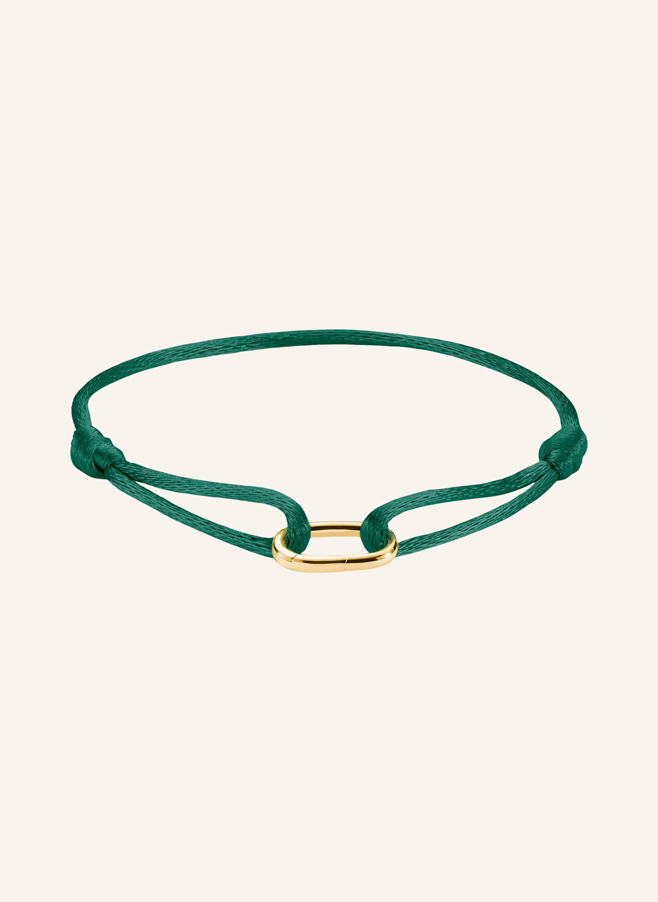 THOMAS SABO Armband: DUNKELGRÜN/ GOLD