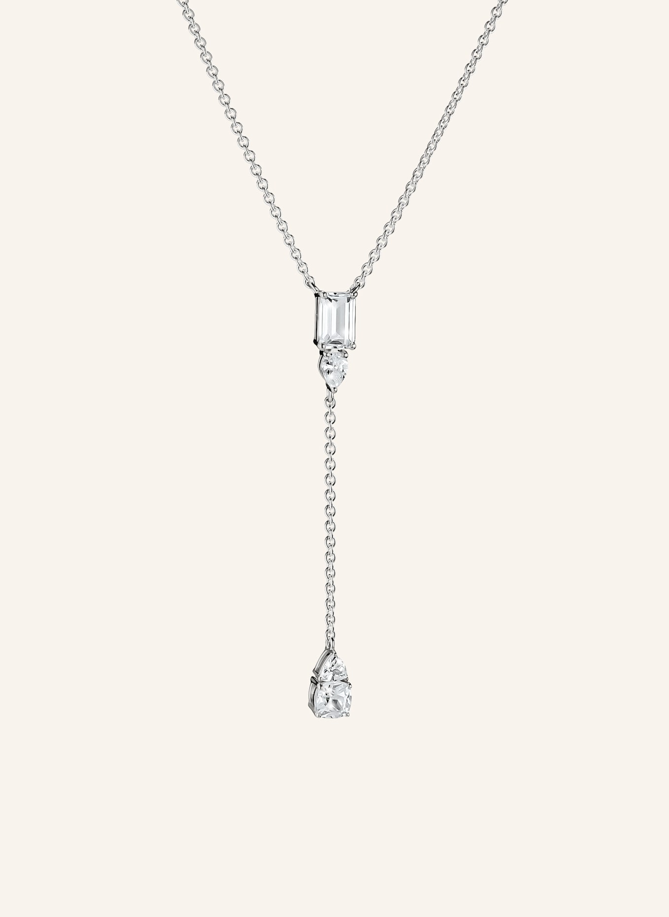 THOMAS SABO Kette: SILBER/ WEISS