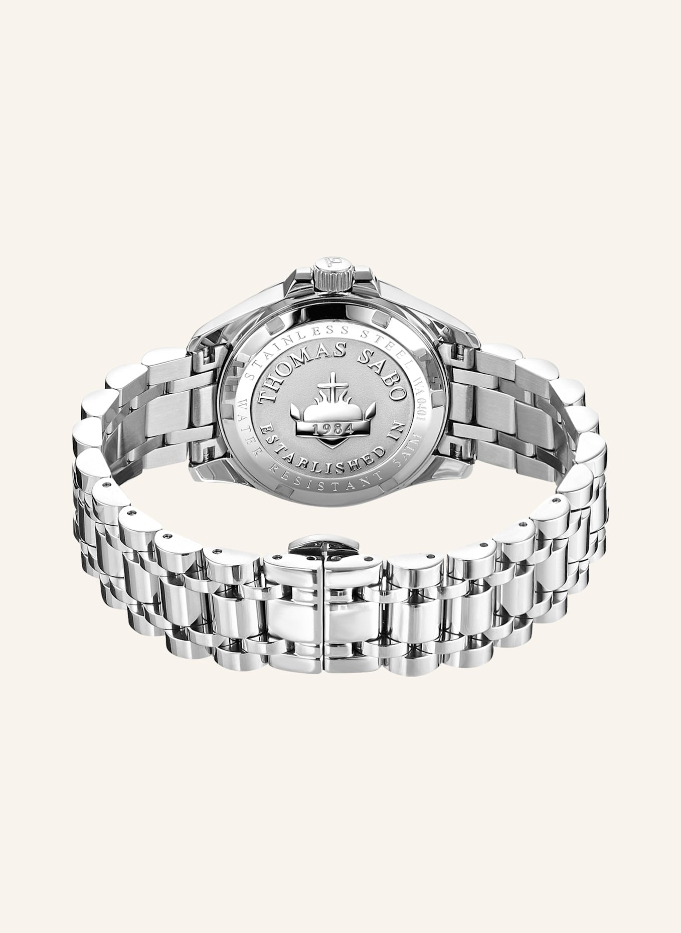 THOMAS SABO Damenuhr: SILBER/ PINK