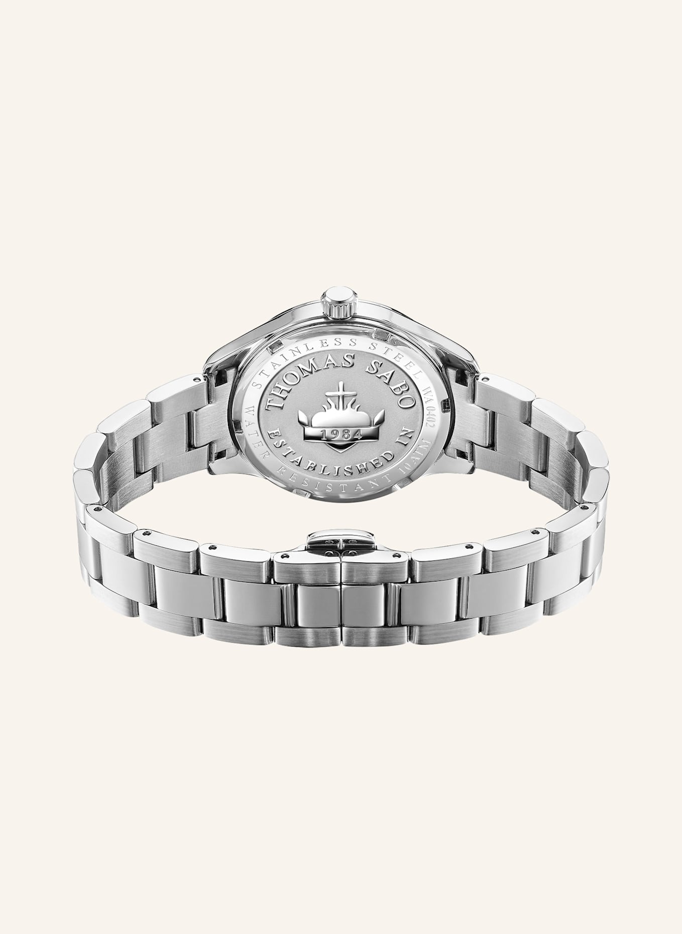THOMAS SABO Damenuhr: SILBER/ BLAU
