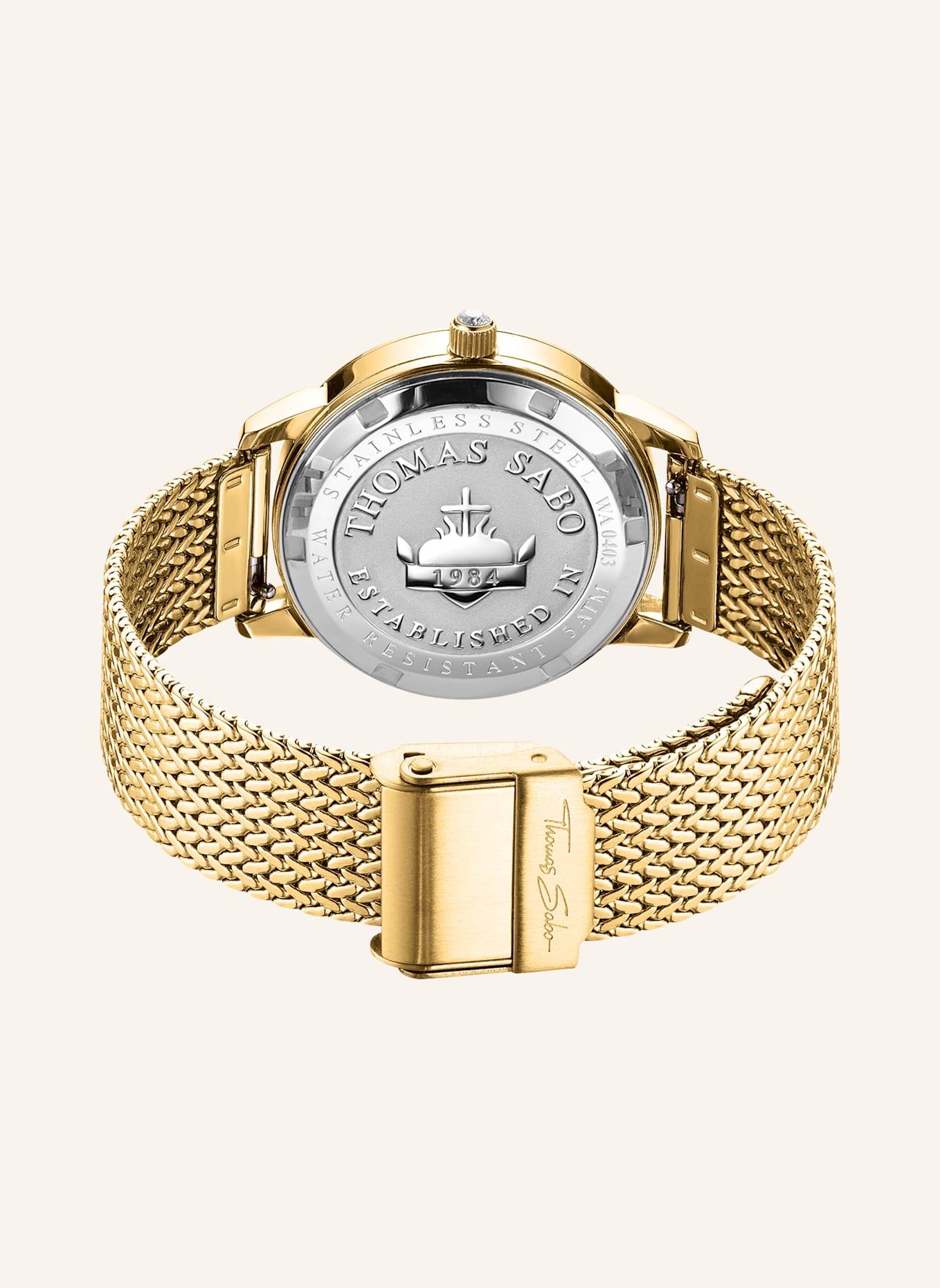 THOMAS SABO Uhr: GOLD/ BLAU