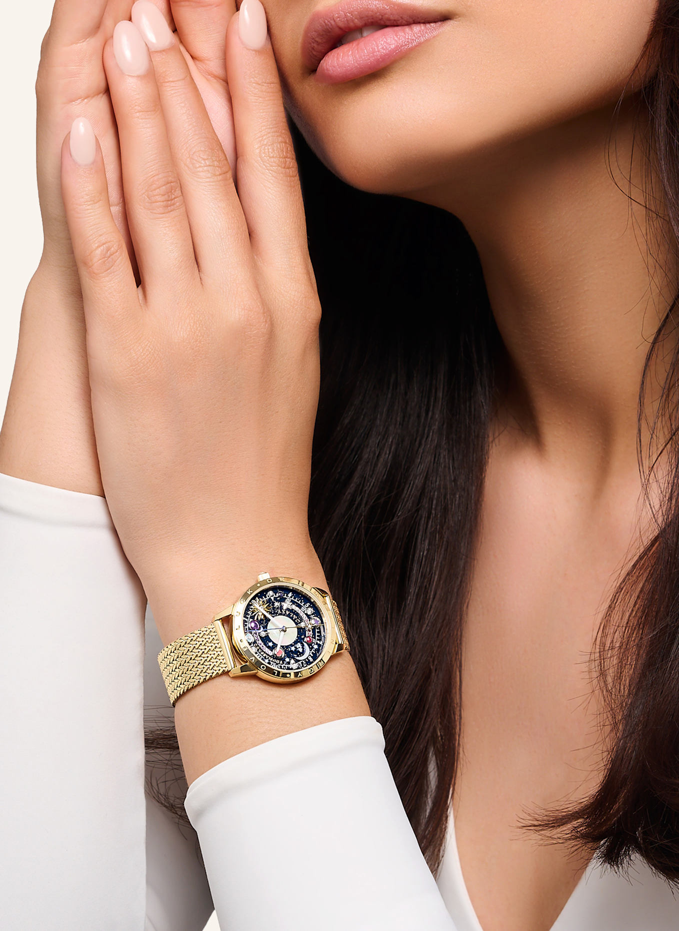 THOMAS SABO Uhr: GOLD/ BLAU