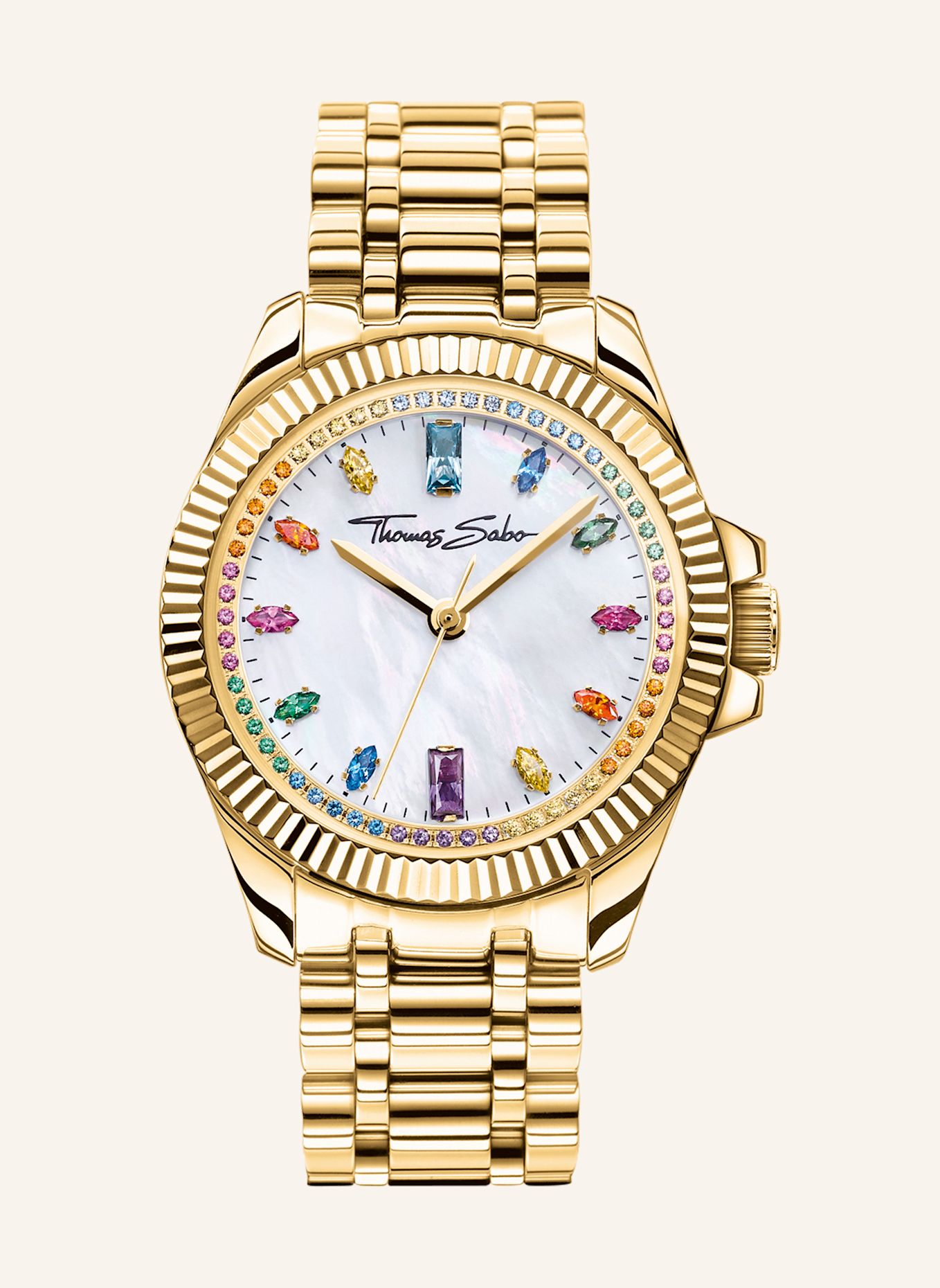 THOMAS SABO Damenuhr: GOLD