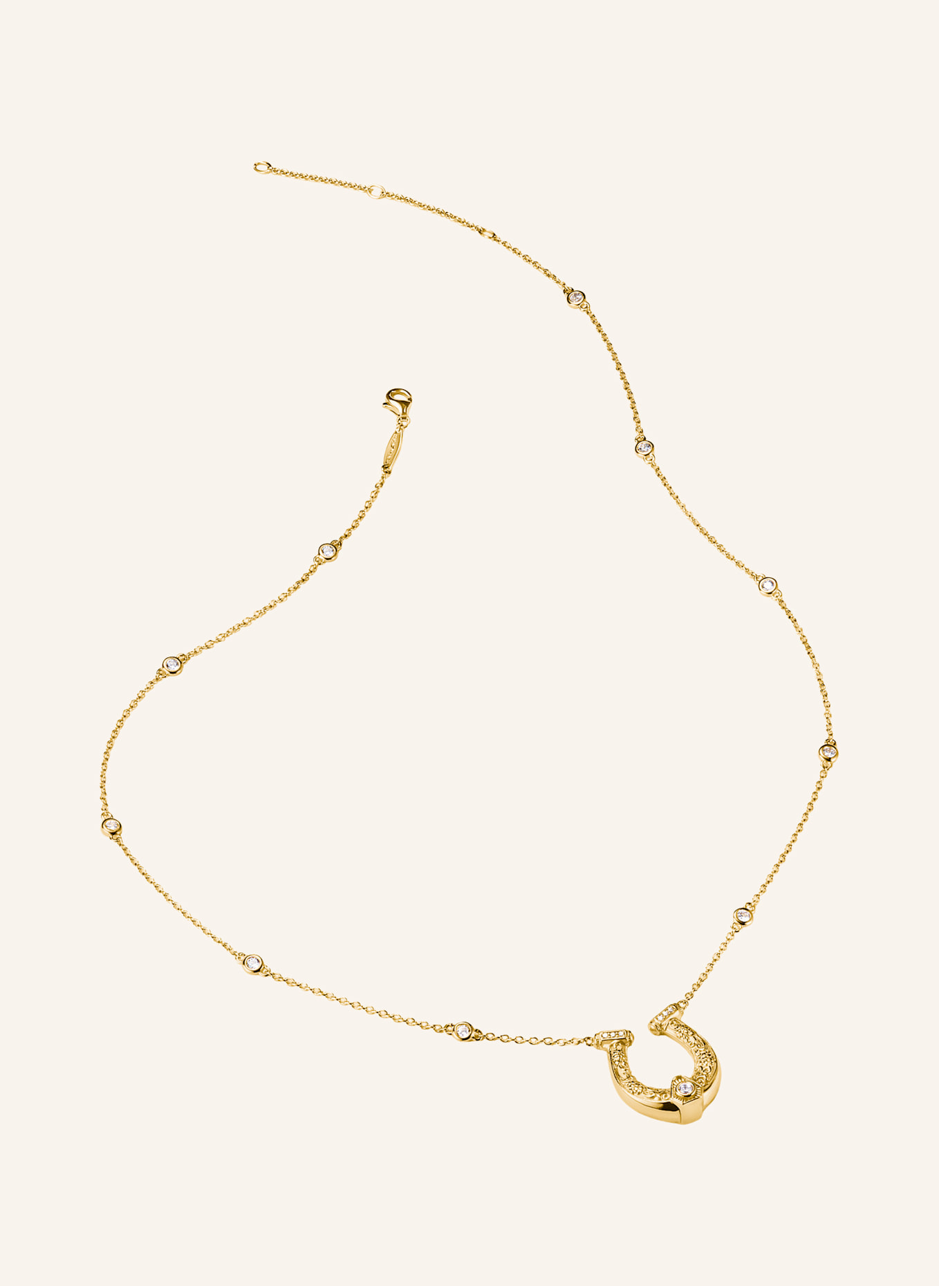 THOMAS SABO Kette: GOLD/ WEISS
