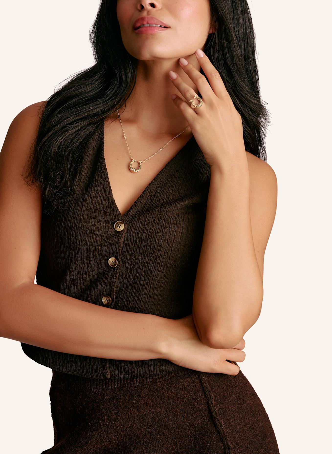 THOMAS SABO Kette: GOLD/ WEISS