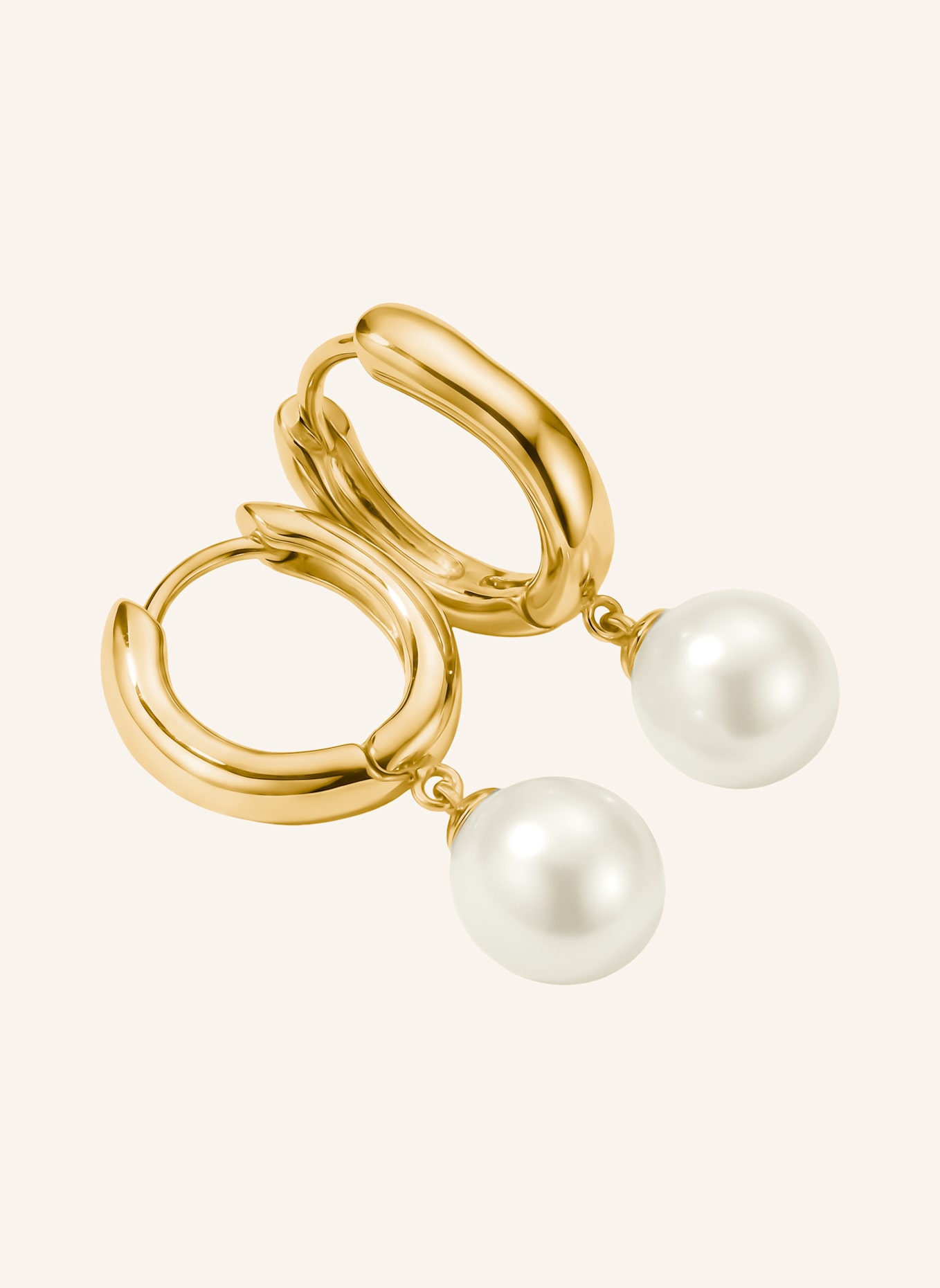 THOMAS SABO Creolen: WEISS/ GOLD