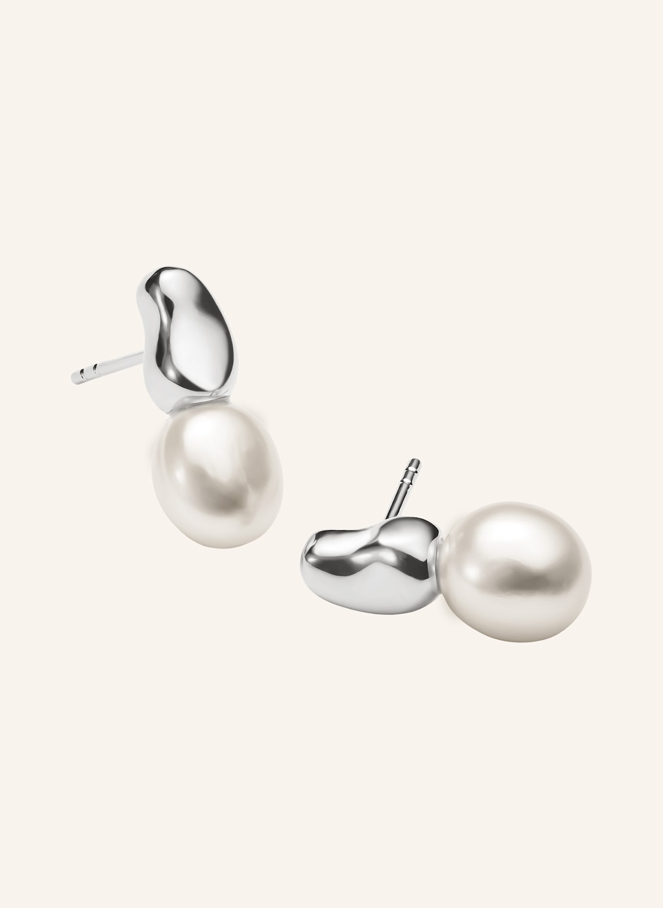THOMAS SABO Ohrstecker: SILBER/ WEISS