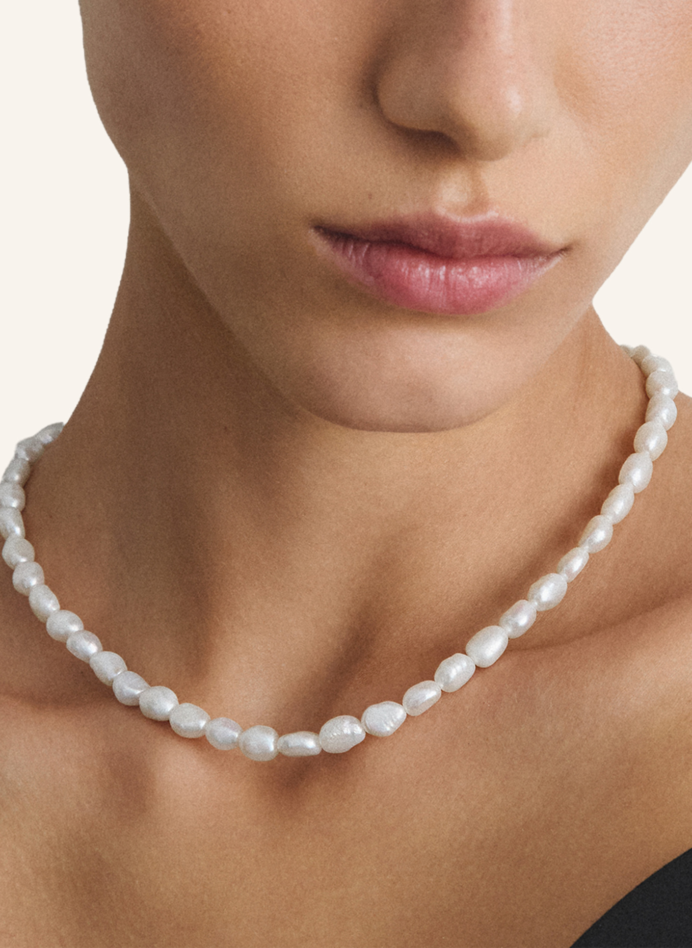 THOMAS SABO Kette: SILBER/ WEISS