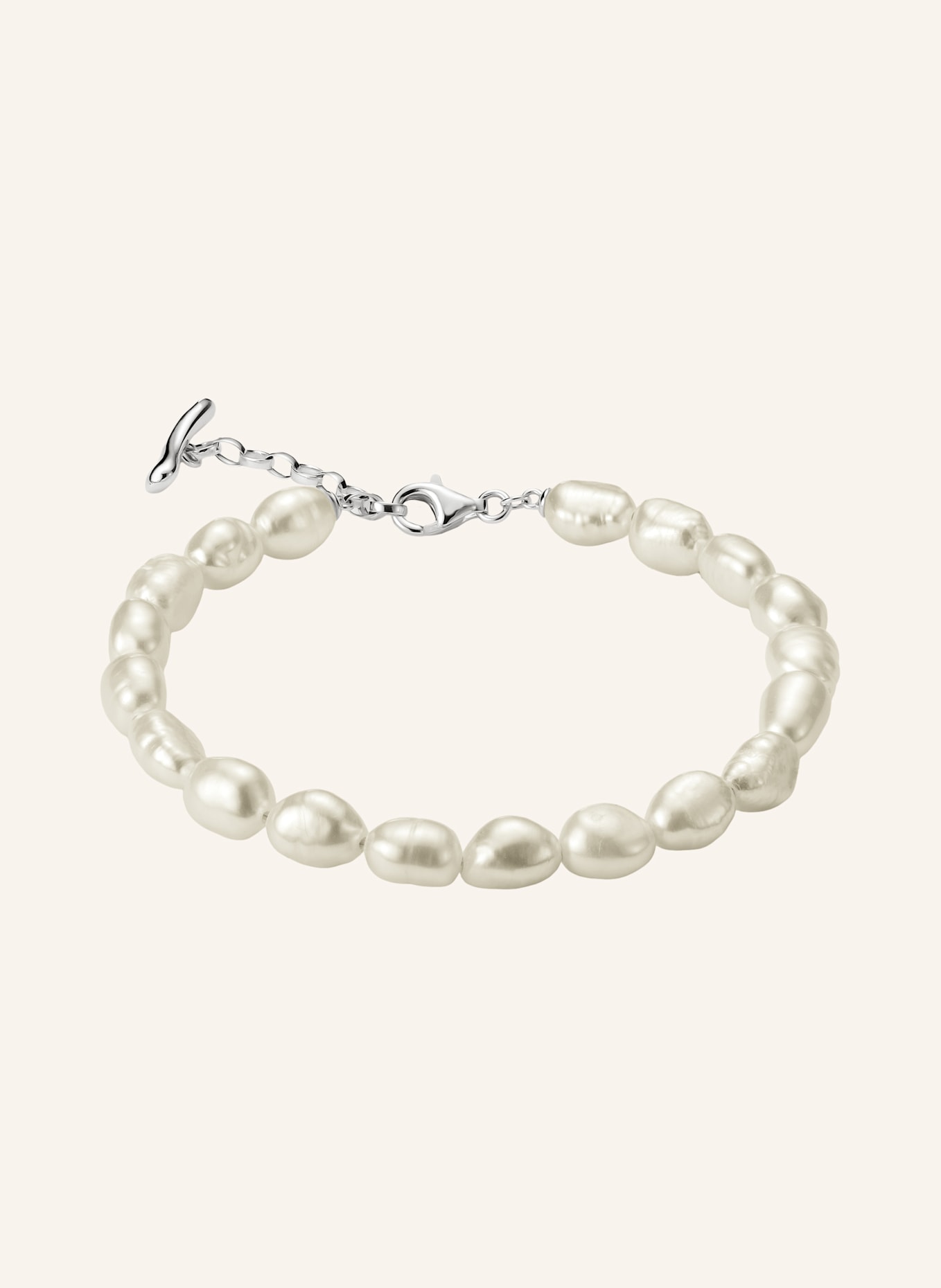 THOMAS SABO Armband: SILBER/ WEISS