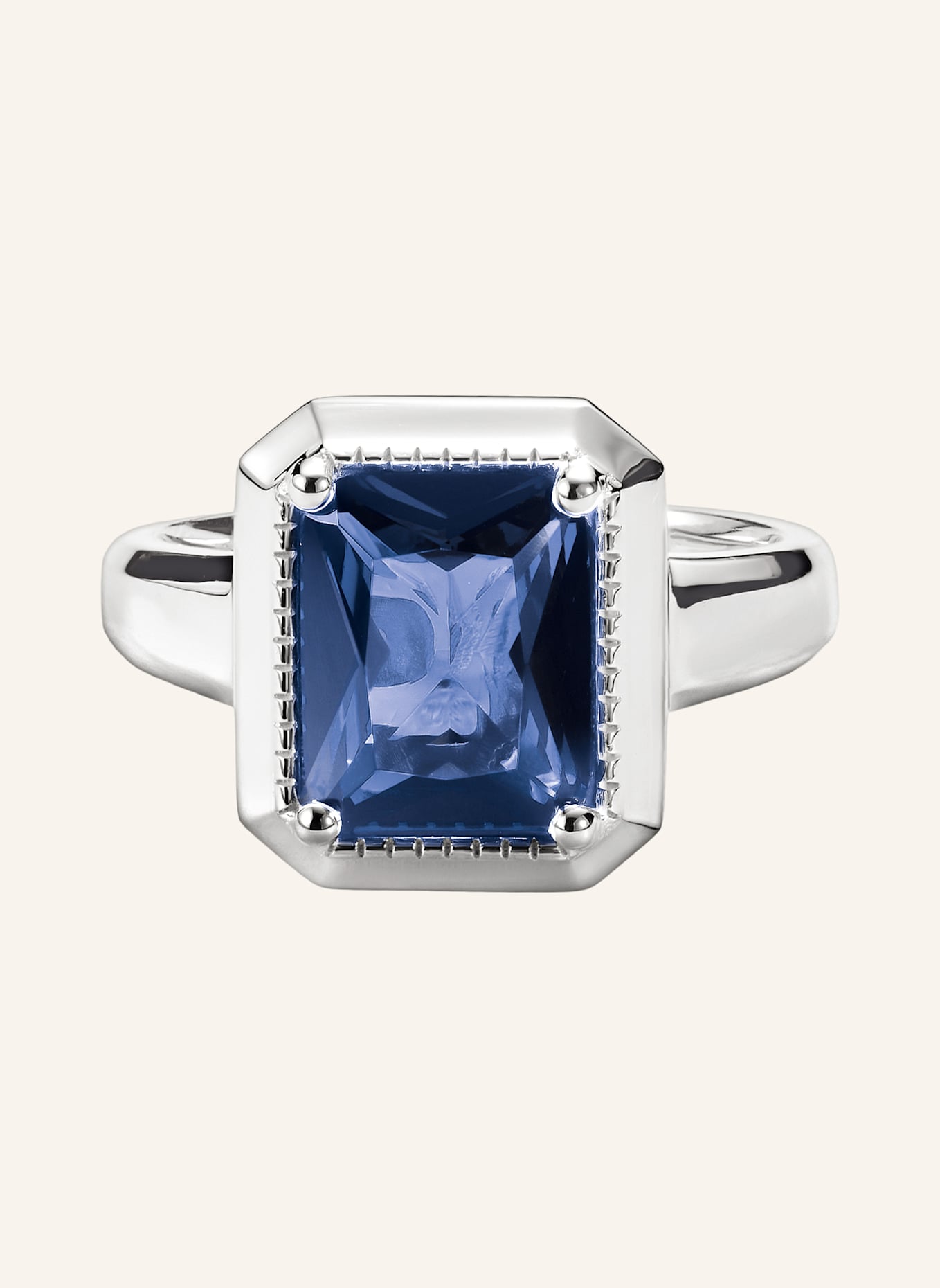THOMAS SABO Ring: SILBER/ BLAU