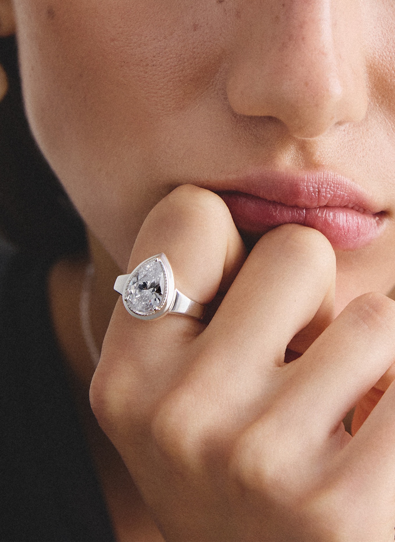 THOMAS SABO Ring: SILBER/ WEISS