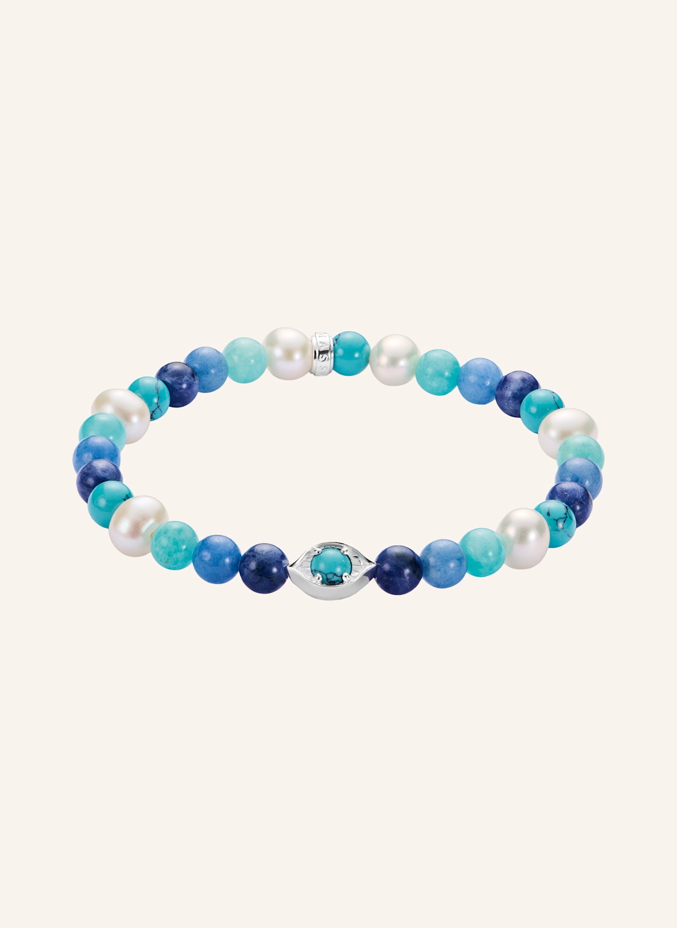 THOMAS SABO Armband: SILBER/ WEISS/ HELLBLAU/ DUNKELBLAU/ TÜRKIS