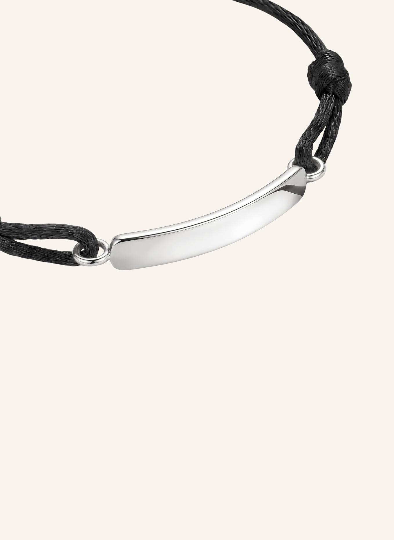 THOMAS SABO Armband: SILBER/ SCHWARZ