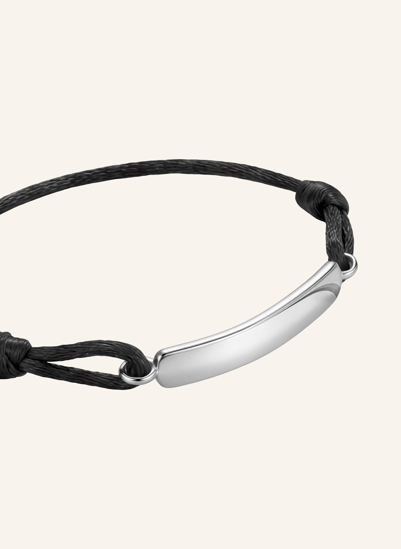 THOMAS SABO Armband: SILBER/ SCHWARZ