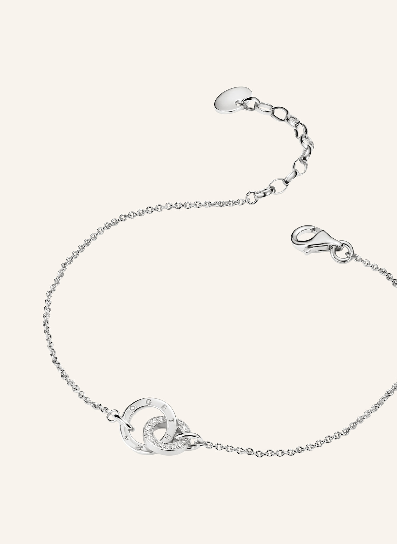 THOMAS SABO Armband: SILBER/ WEISS