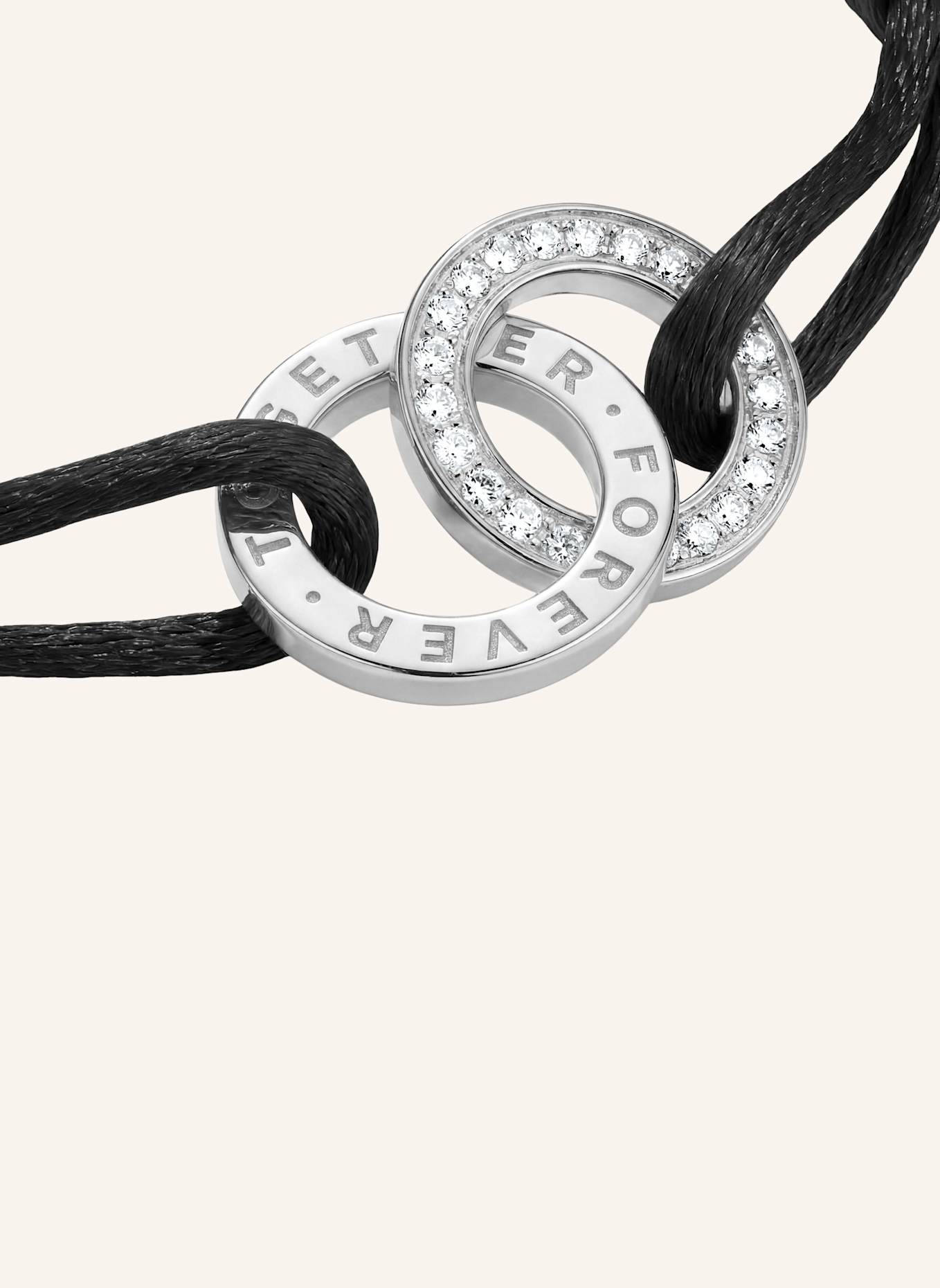 THOMAS SABO Armband: SILBER/ SCHWARZ