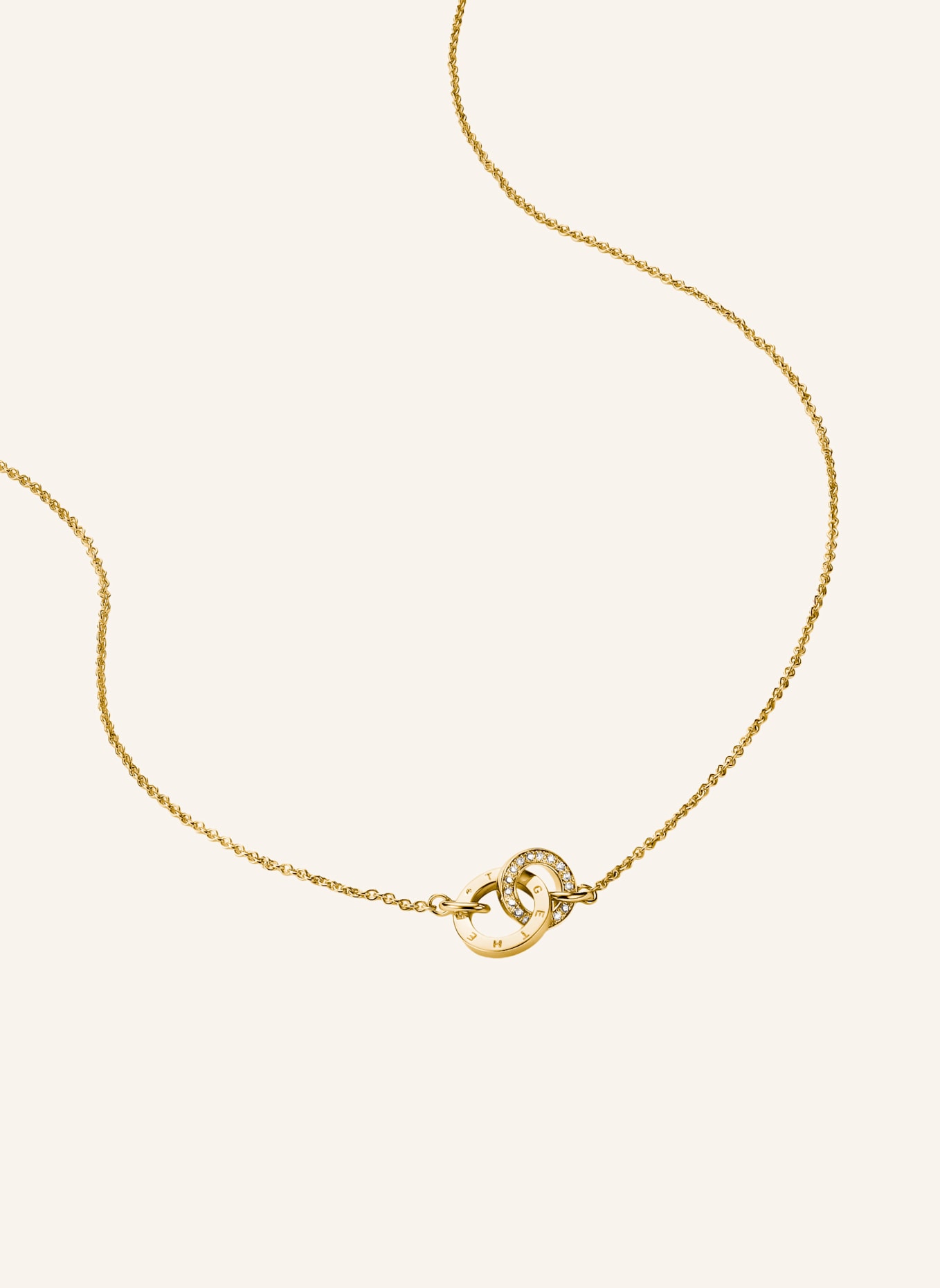 THOMAS SABO Kette: GOLD/ WEISS