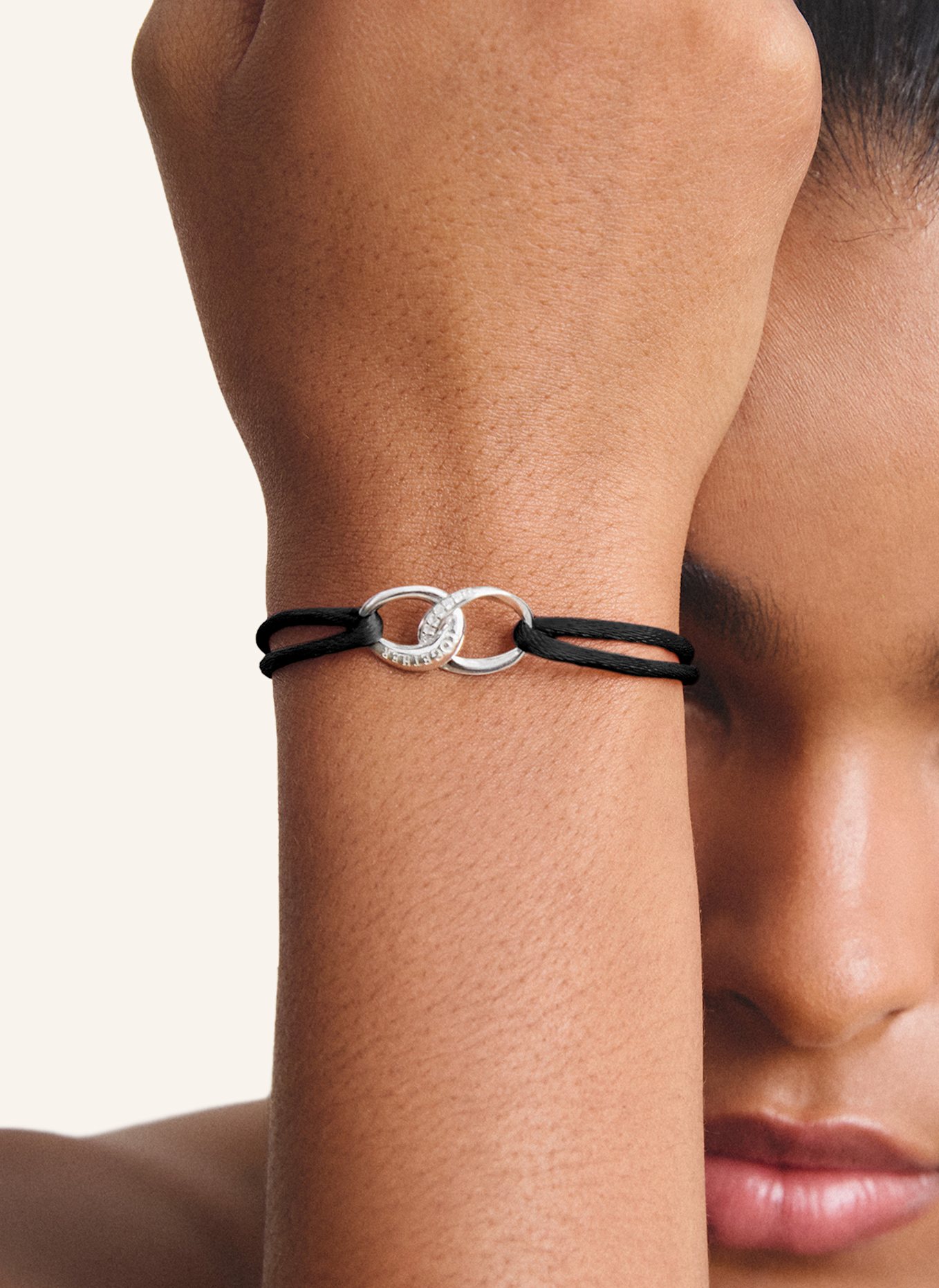 THOMAS SABO Armband: SILBER/ SCHWARZ