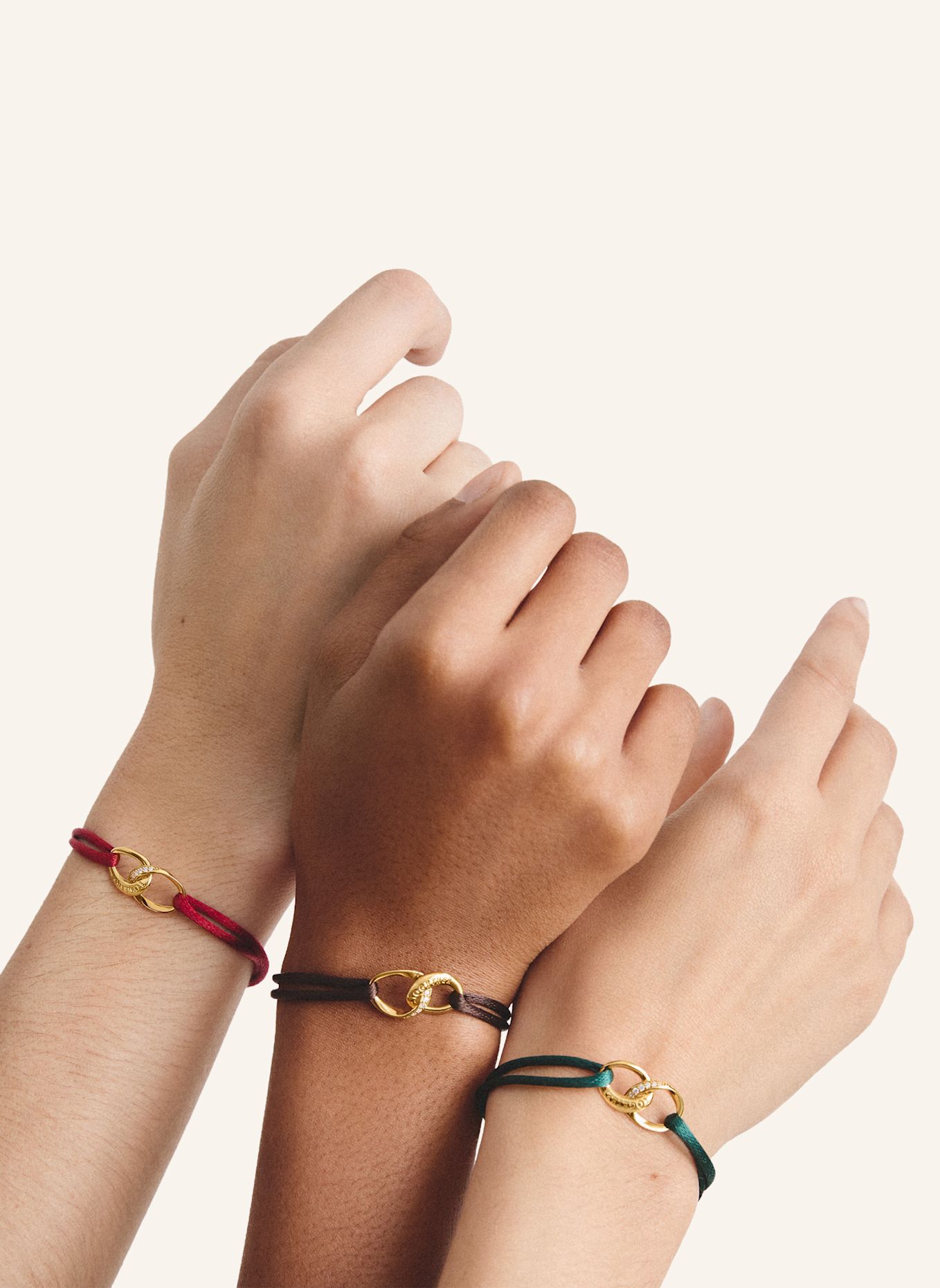THOMAS SABO Armband: GOLD/ GRÜN