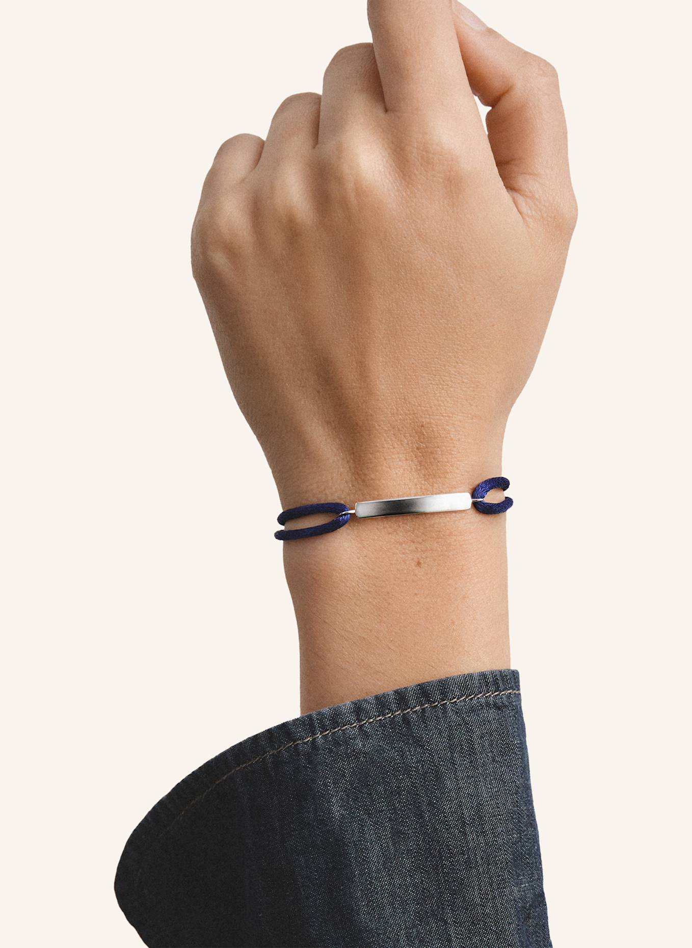 THOMAS SABO Armband: SILBER/ DUNKELBLAU