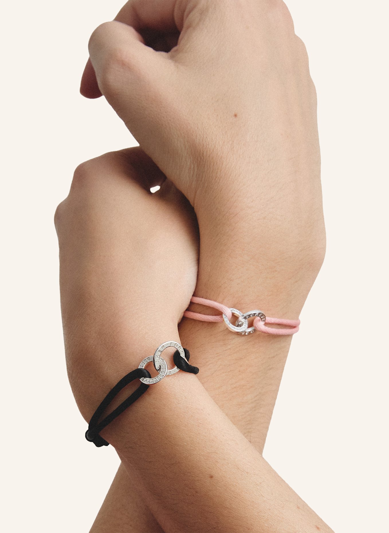 THOMAS SABO Armband: SILBER/ SCHWARZ