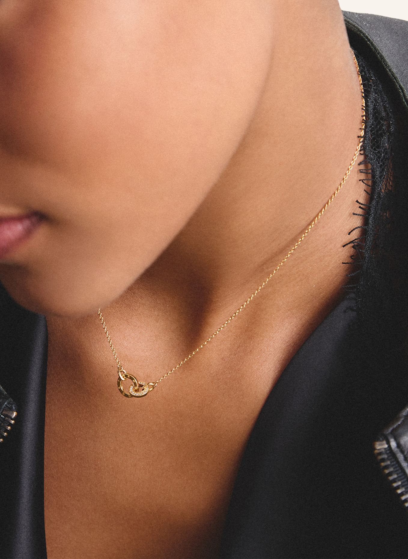 THOMAS SABO Kette: GOLD / WEISS