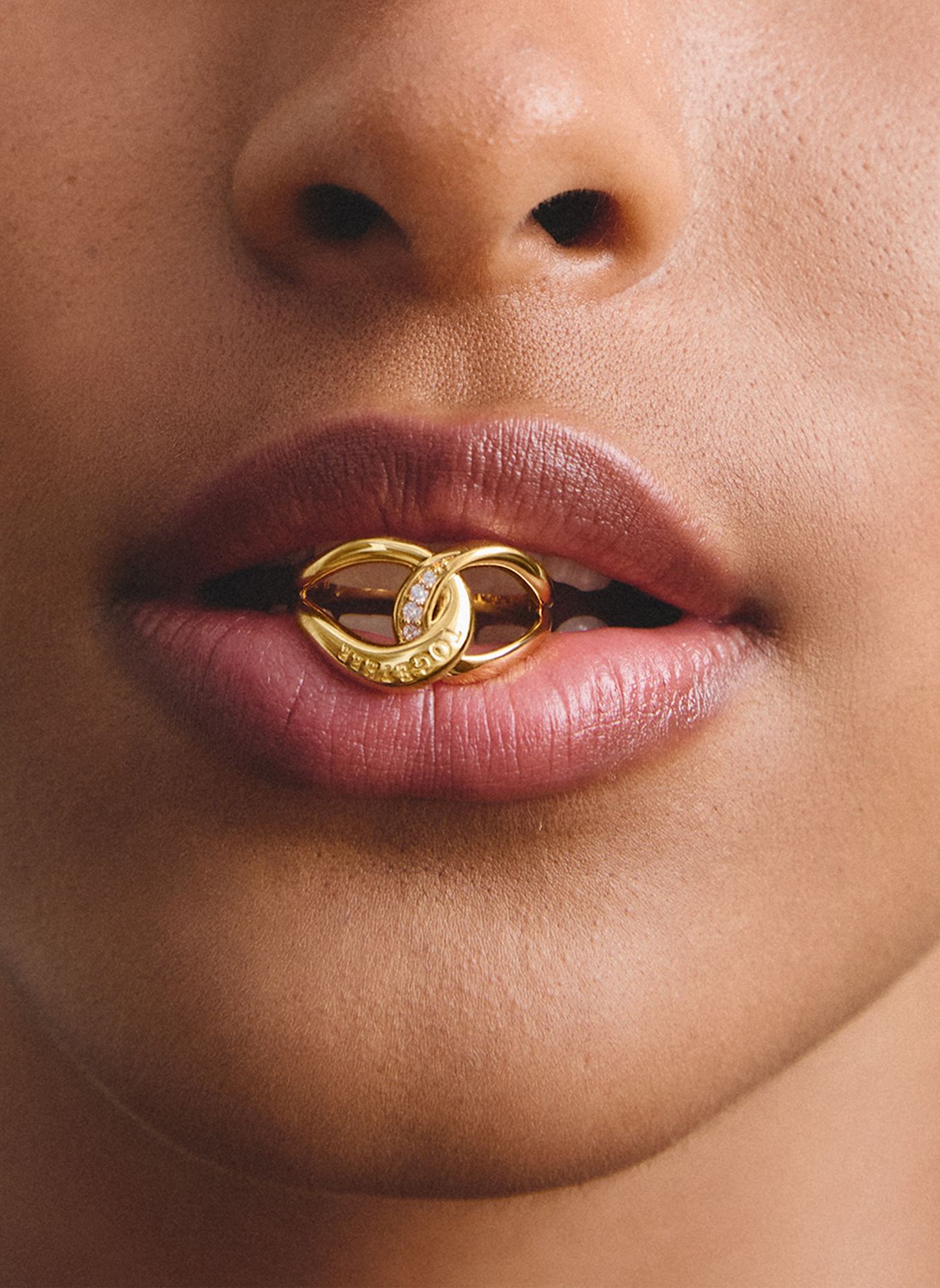 THOMAS SABO Ring: GOLD / WEISS