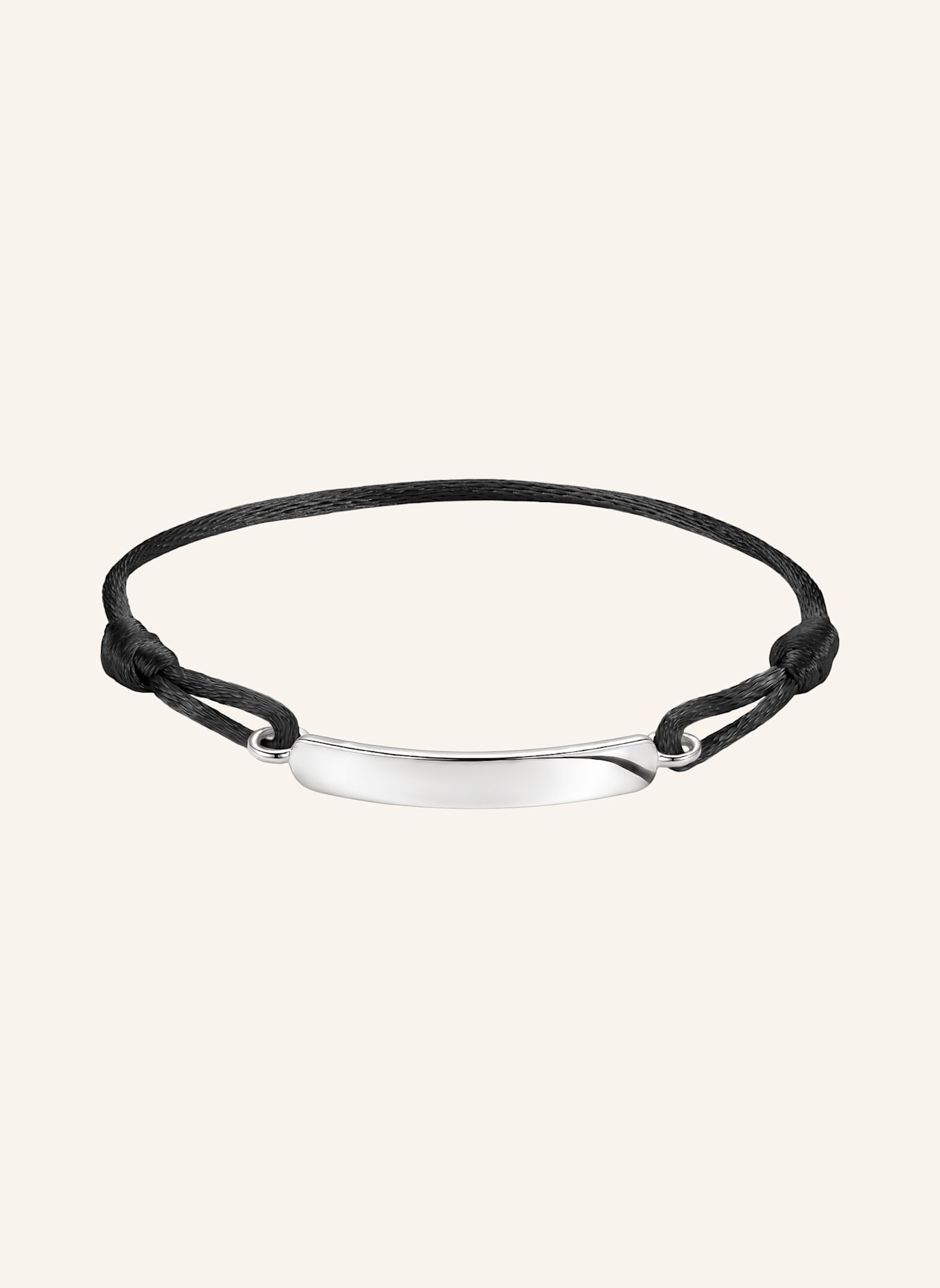 THOMAS SABO Armband: SILBER/ SCHWARZ