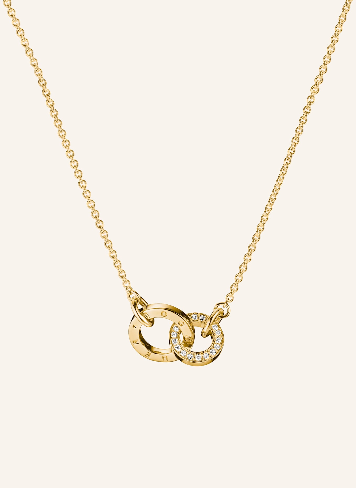 THOMAS SABO Kette: GOLD/ WEISS