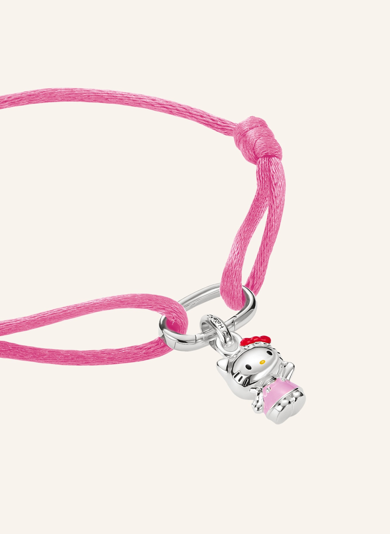 THOMAS SABO Armband: SILBER/ SCHWARZ/ ROT/ PINK/ GELB